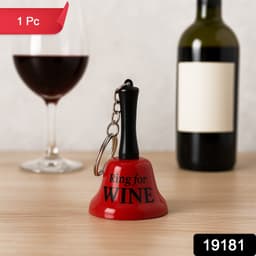 Mini Hand Bell With Keychain 1 Pc
