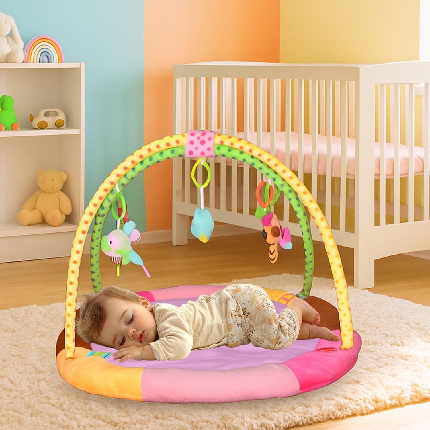 Mix Baby Play N Sleeping Mat 1Pc thumbnail 9