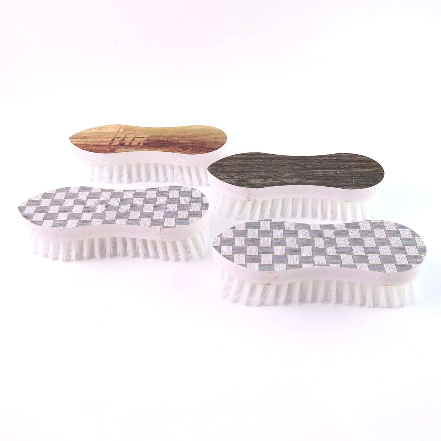 Veepee Ergonomic Curved Laundry Brush Set 4 Pc thumbnail 4