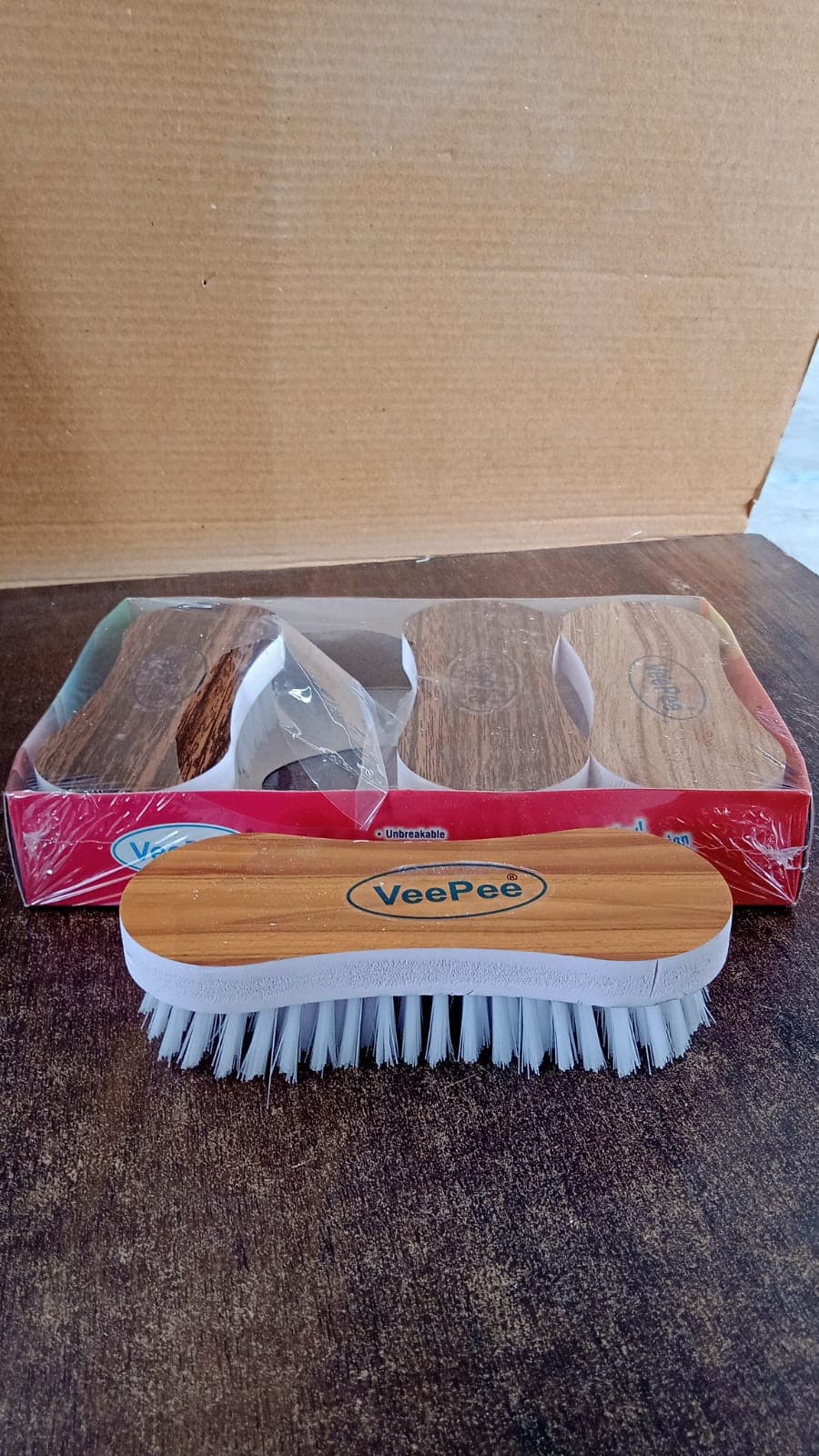Ergonomic Cloth Washing Brush Set 4 Pc thumbnail 6