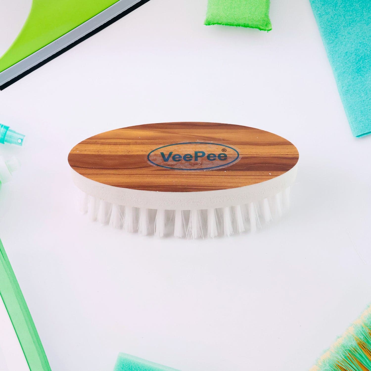 Veepee Oval Cloth Washing Brush Set 4 Pc thumbnail 6