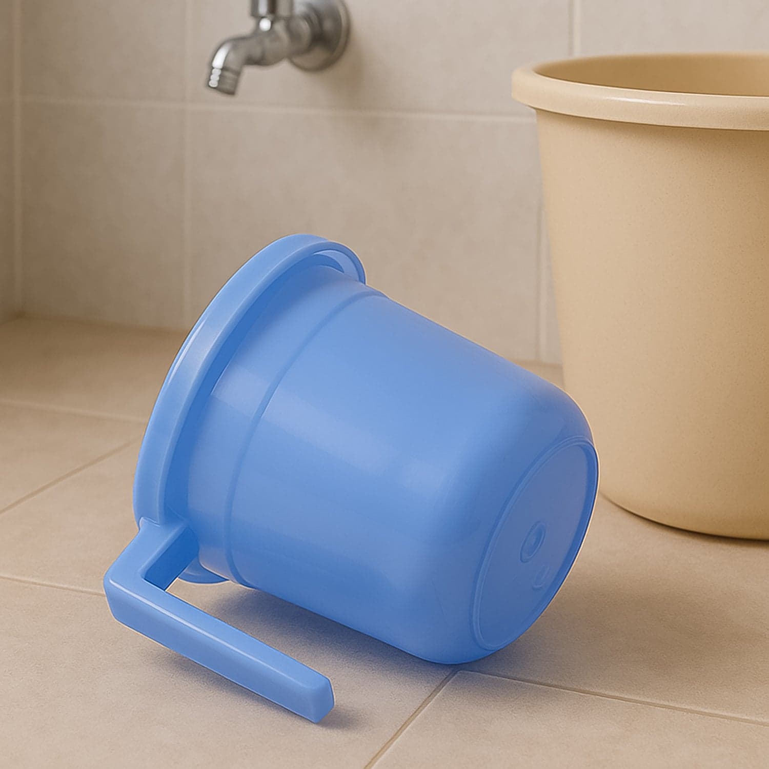Unbreakable Plastic Bath Mug Approx 1000Ml 1 Pc thumbnail 3