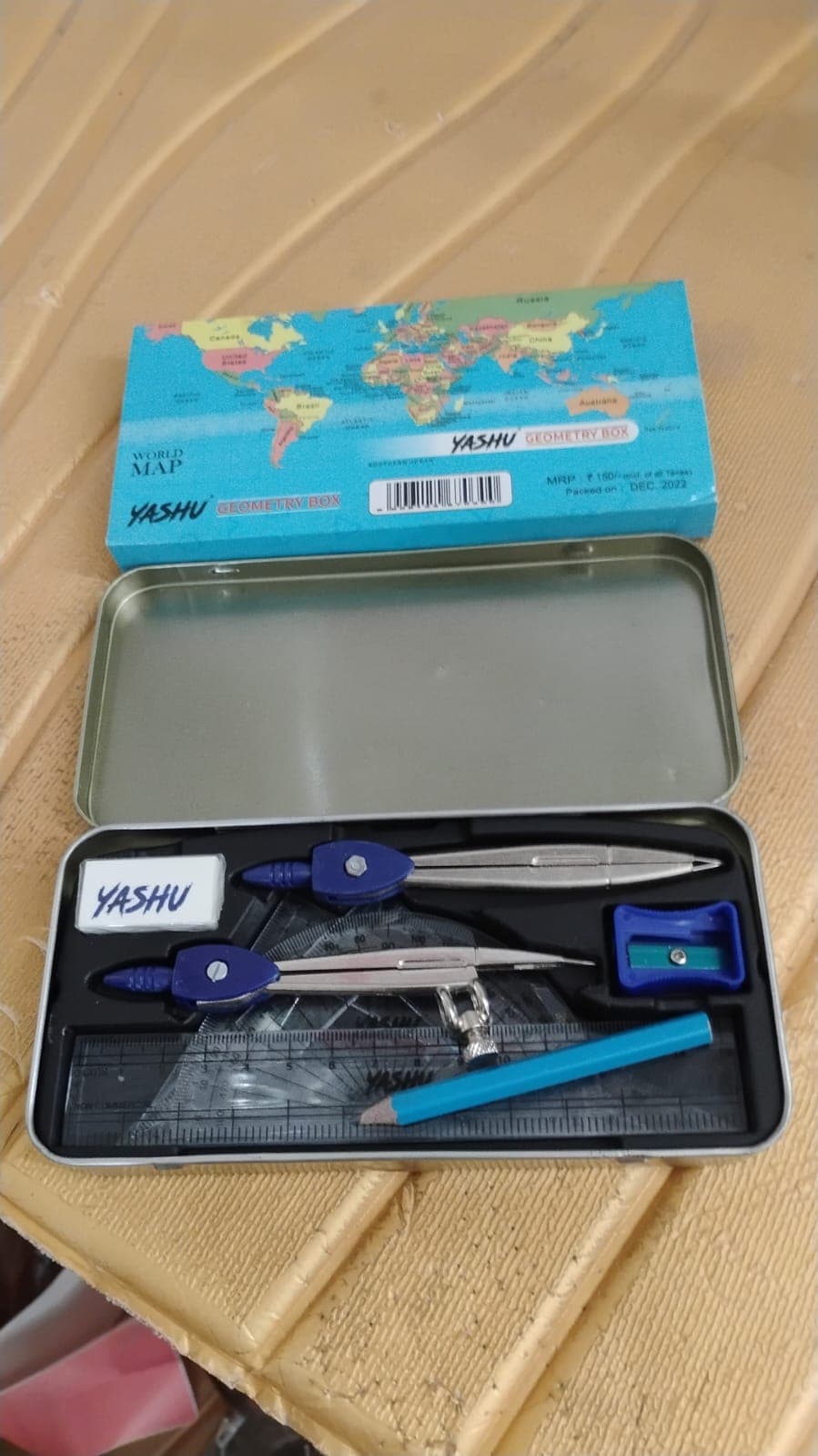Complete Geometry Box Set With Compass thumbnail 8