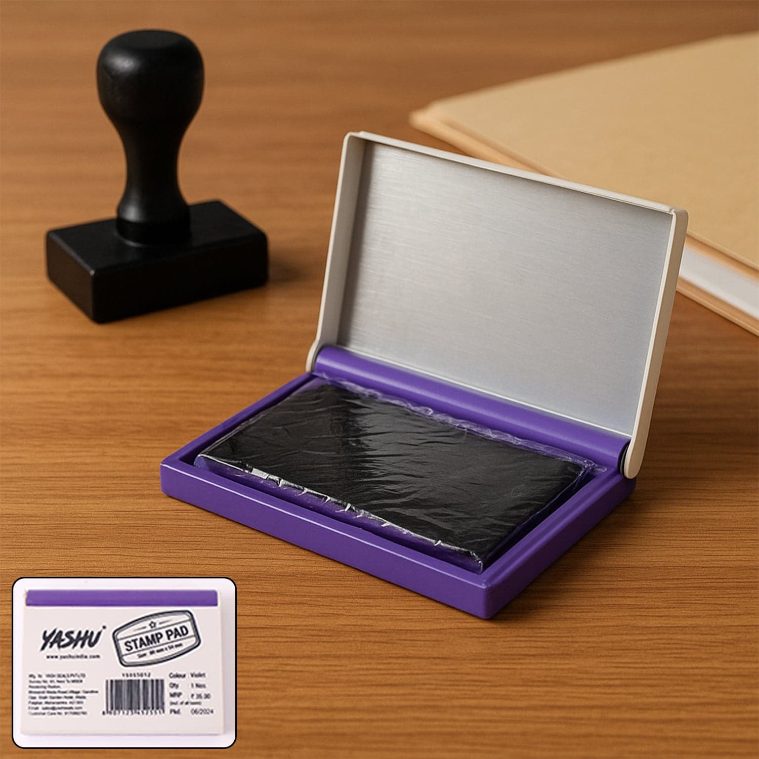 Yashu Plastic Stamp Pad 1Pc thumbnail 3