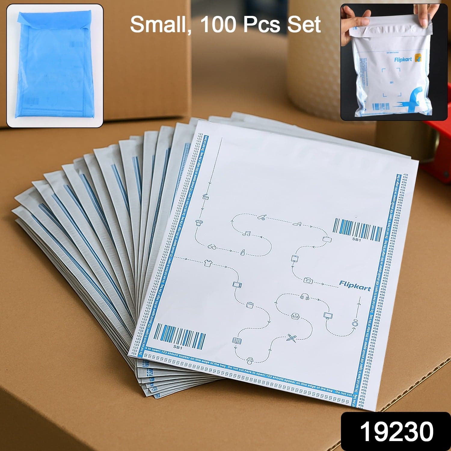 Small Flipkart Courier Bag 100Pc Sb1 thumbnail 1