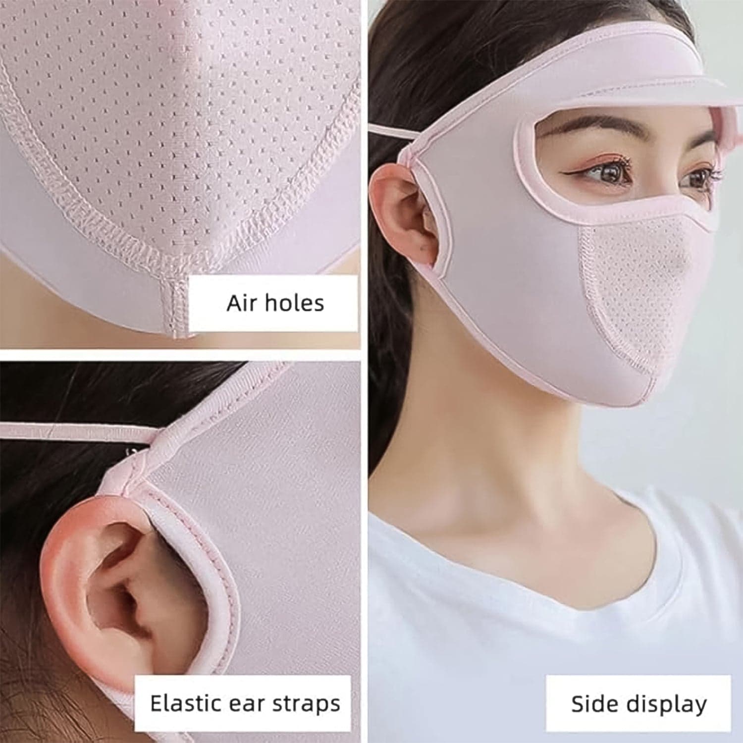 Womens Full Face UV Protection Cap thumbnail 4