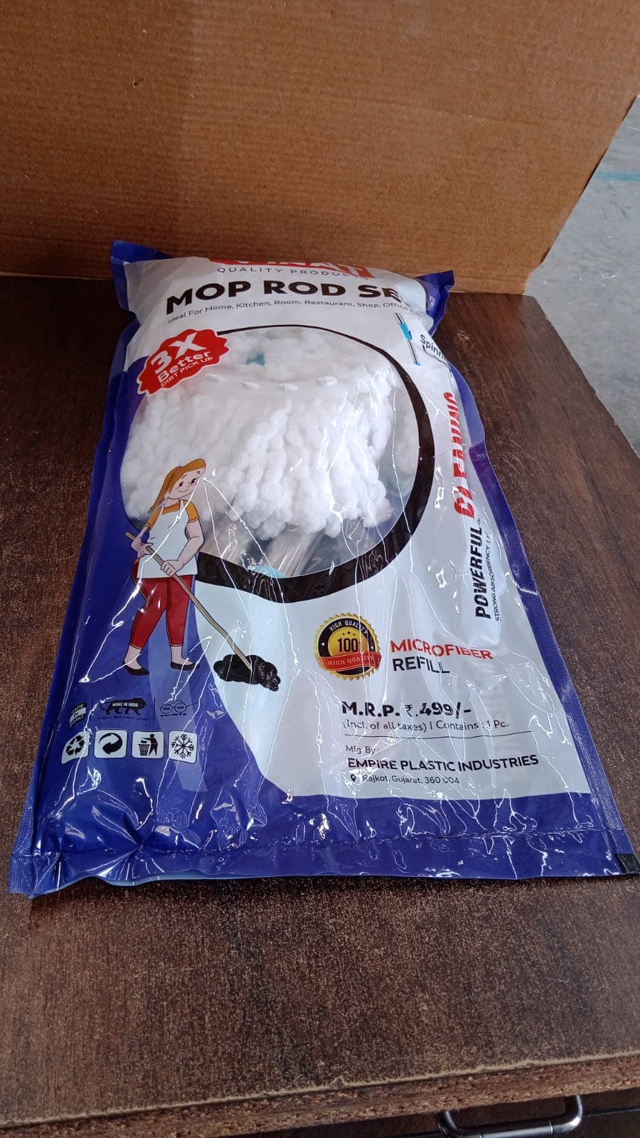 120 Cm Stainless Steel Mop Rod Set thumbnail 7