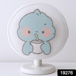 Cute Cartoon Character Fabric Mesh Fan Cover 1 Pc