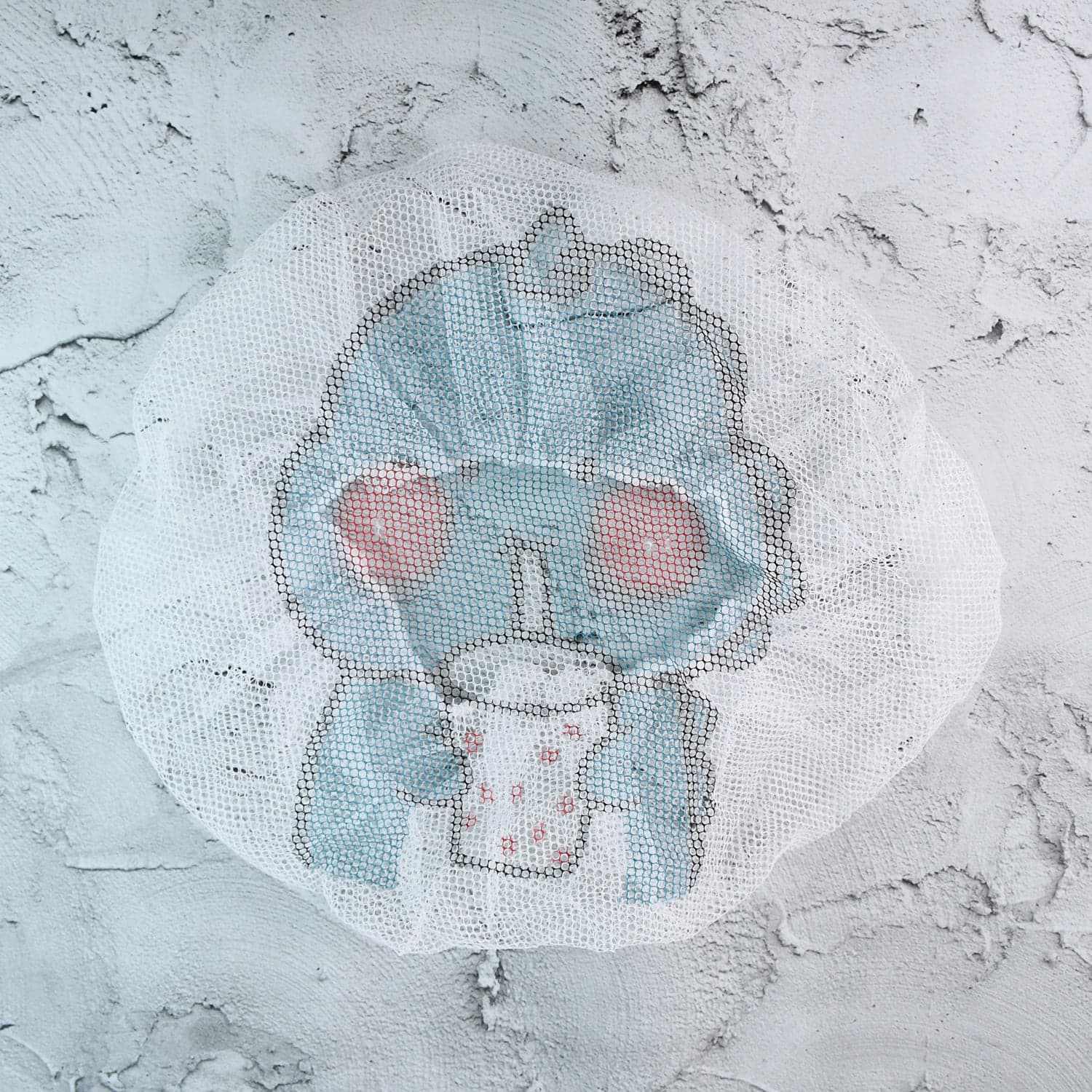 Cute Cartoon Character Fabric Mesh Fan Cover 1 Pc thumbnail 6