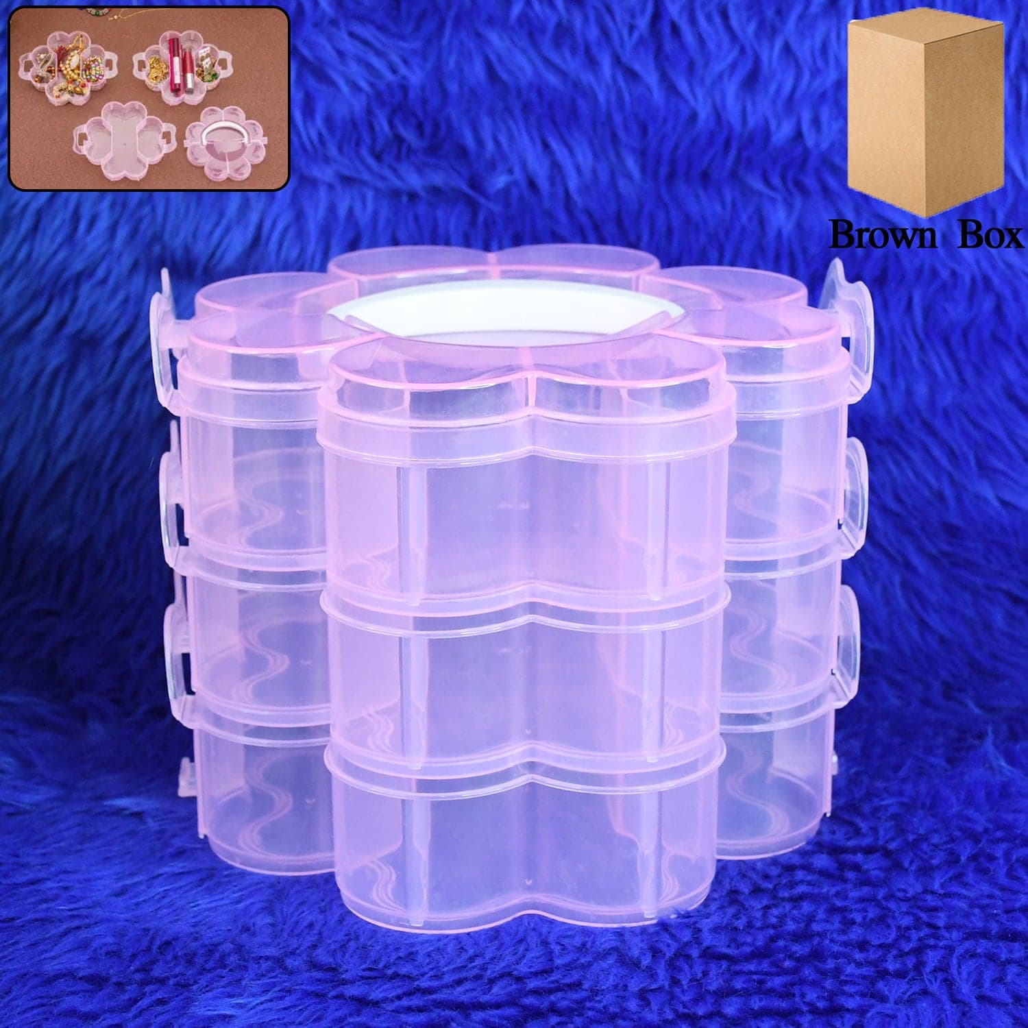 3L Pla Flower Shape Storage Box thumbnail 2
