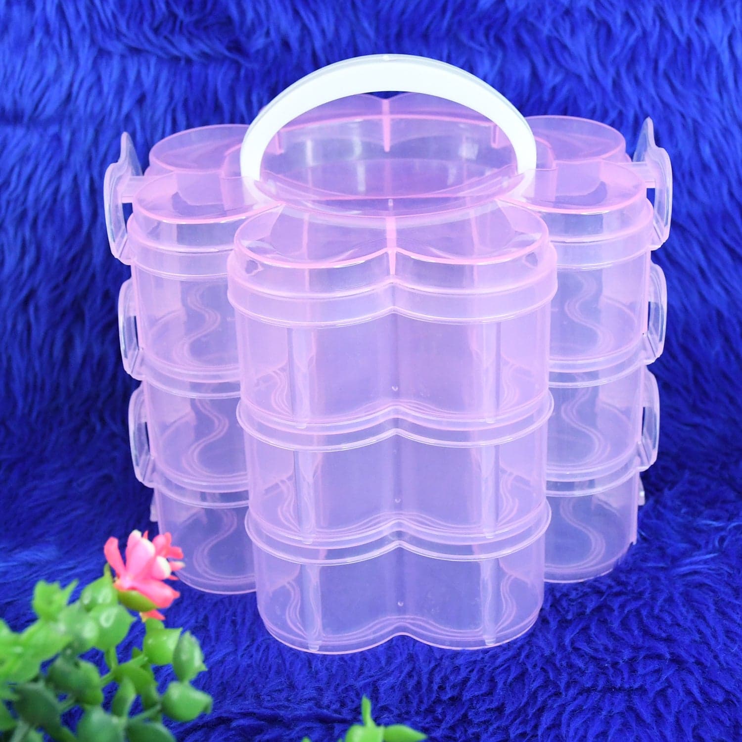 3L Pla Flower Shape Storage Box thumbnail 3