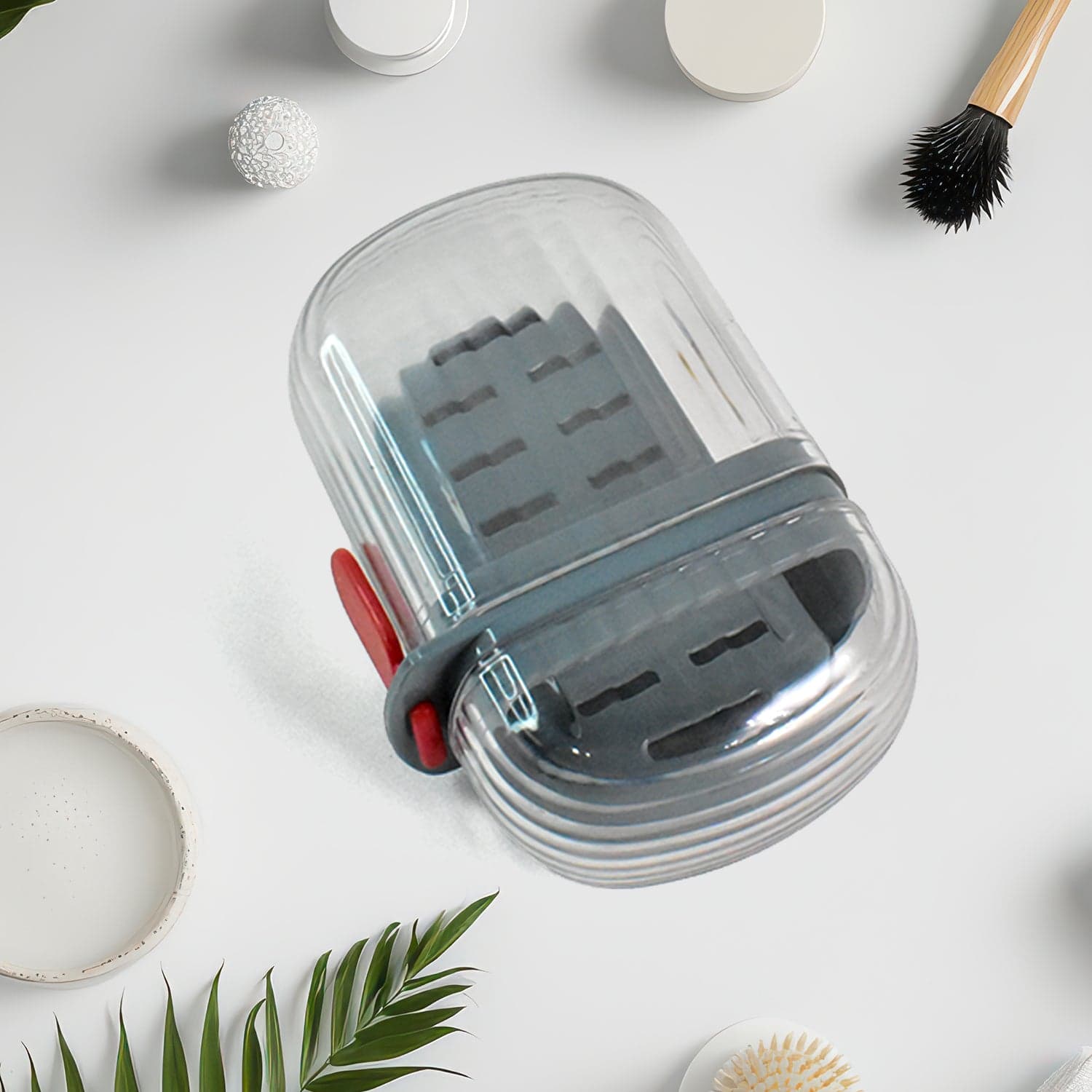 Apex Gray Plastic Soap Box 1Pc thumbnail 3