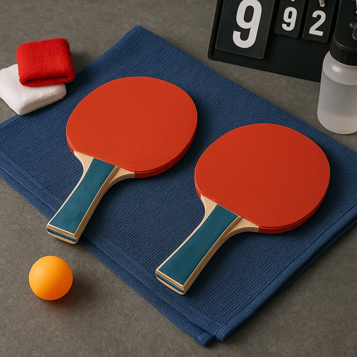 Professional Table Tennis Racket 1 Set thumbnail 2
