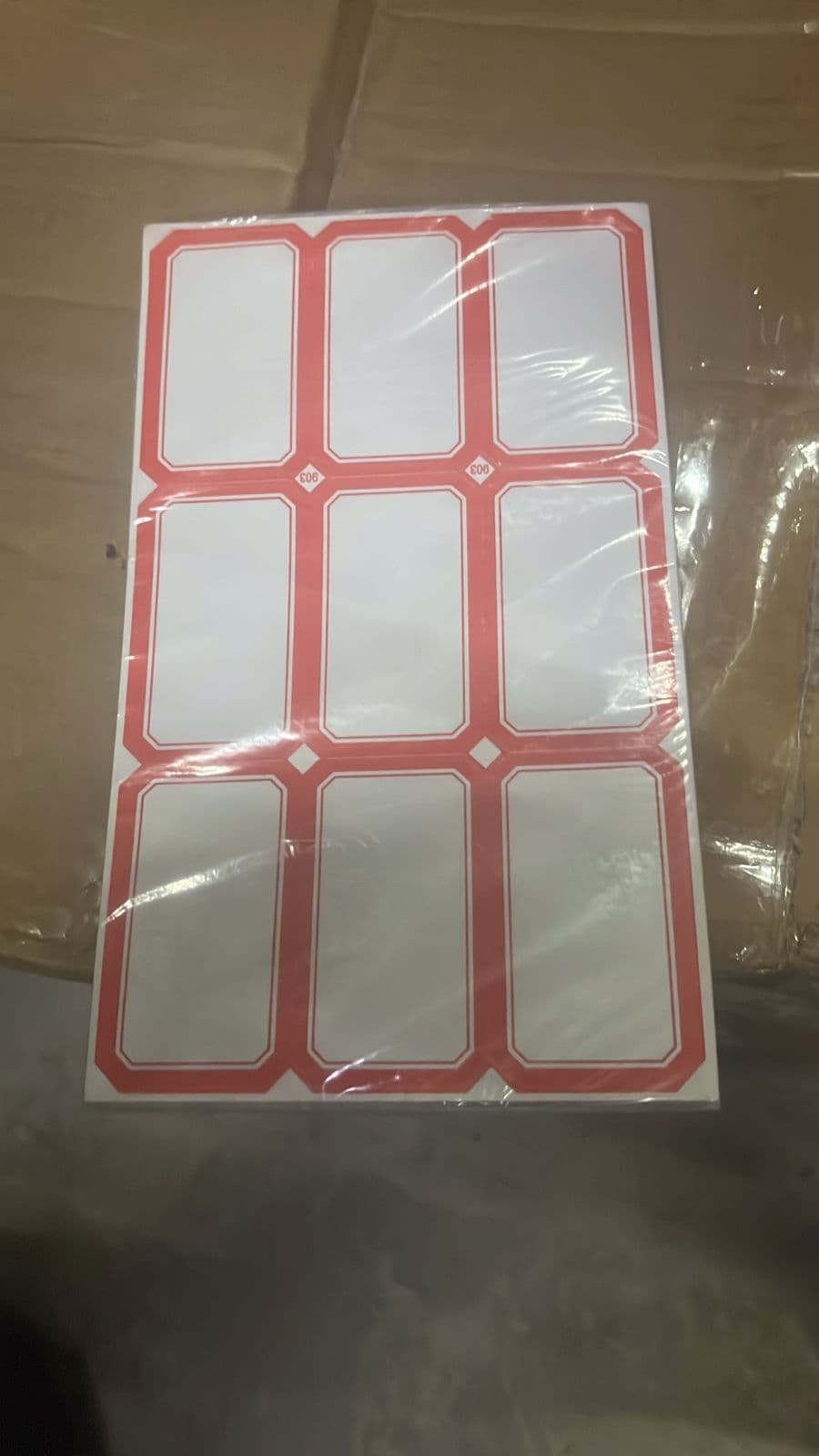 Multipurpose Blank Label Sticker Durable Sheets thumbnail 5