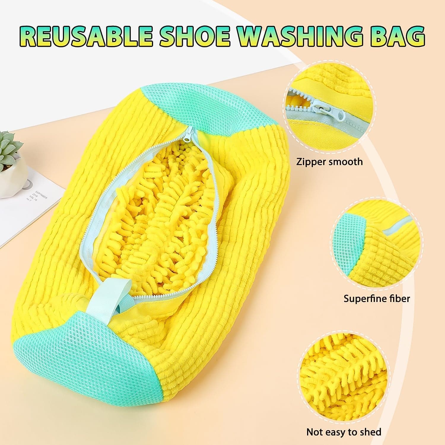 Shoe Washing Machine Bag 1Pc thumbnail 3