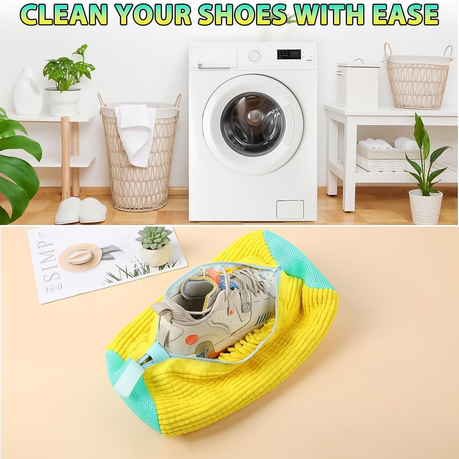 Shoe Washing Machine Bag 1Pc thumbnail 5