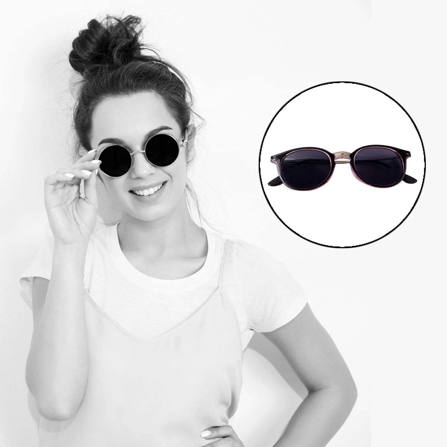 19318 Pink Sunglasses 1Pc No4 thumbnail 5
