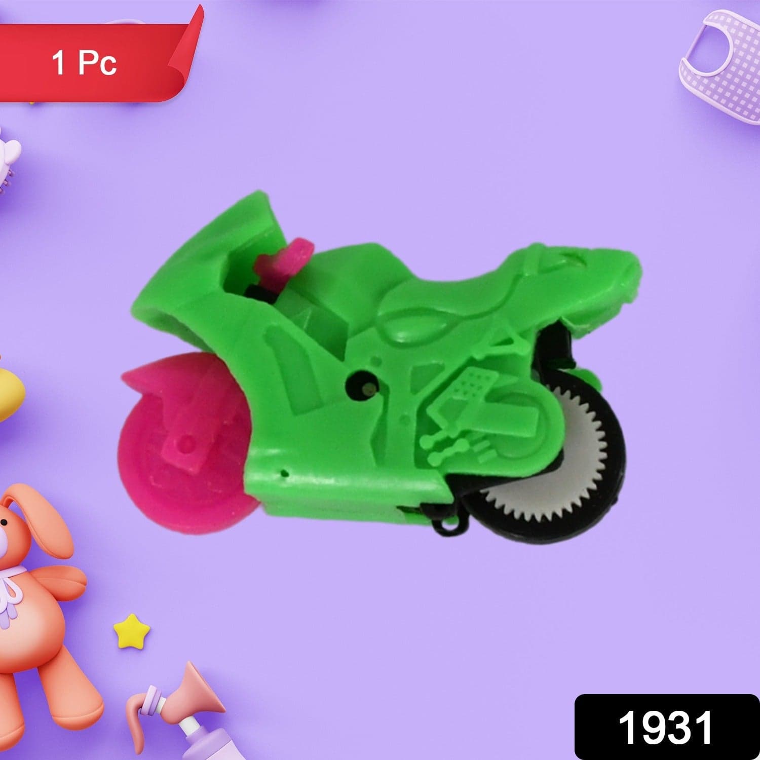 Pull Back Motorcycle Toys, Tiny Gift Latte Motorcycles Toy for Kids Boys Age 3-8 Year Old thumbnail 2
