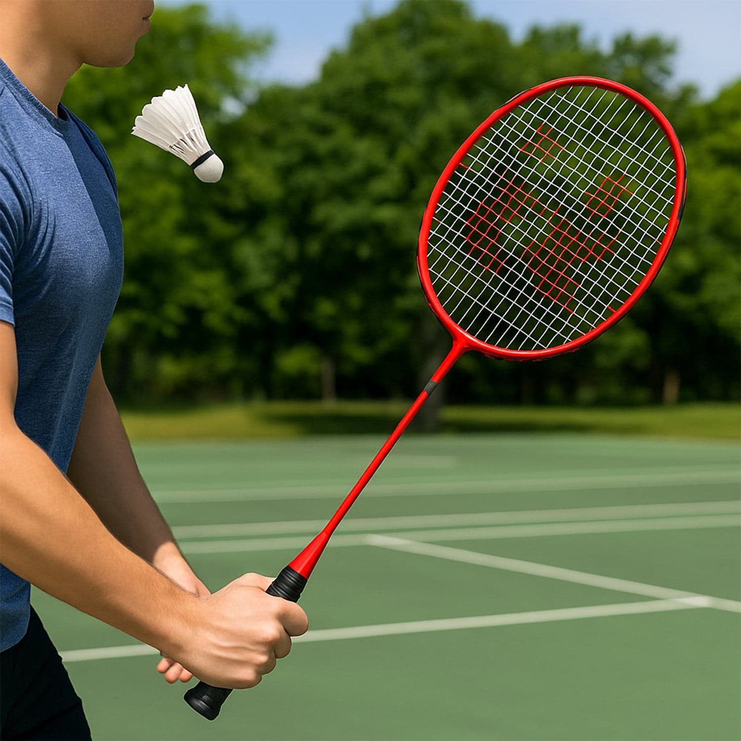 Knx Badminton Racket N Carry Bag 2Pc thumbnail 7