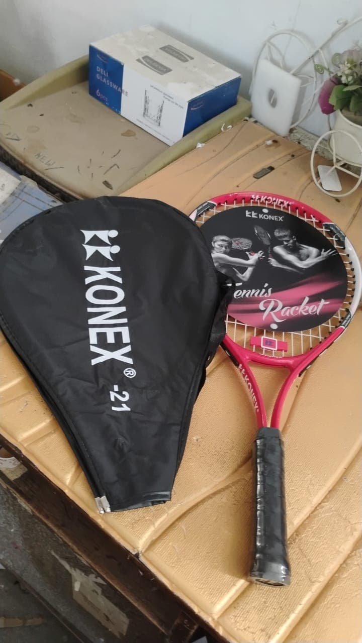 Professional Tennis Racket With Full Cover 1 Pc thumbnail 7