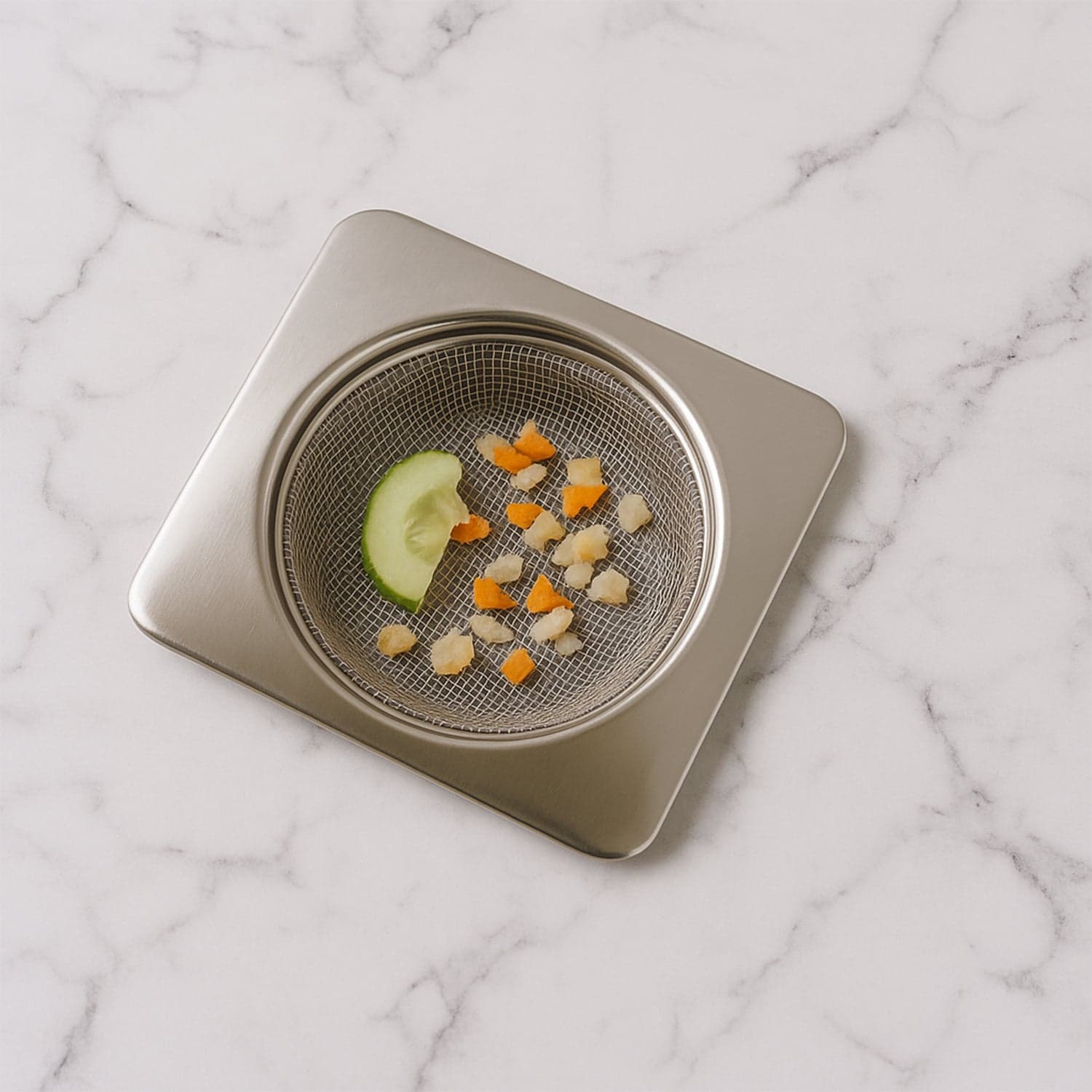 Stainless Steel Square Sink Strainer 1 Pc thumbnail 6