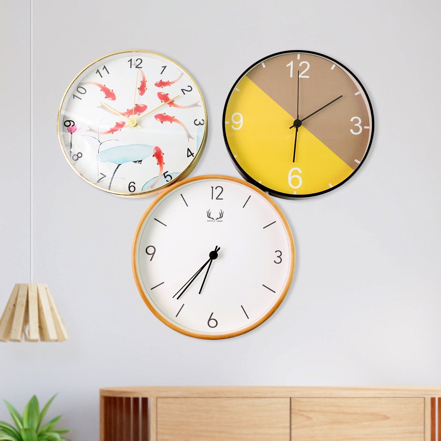 Mix Des Classic Wall Clock 1Pc thumbnail 4