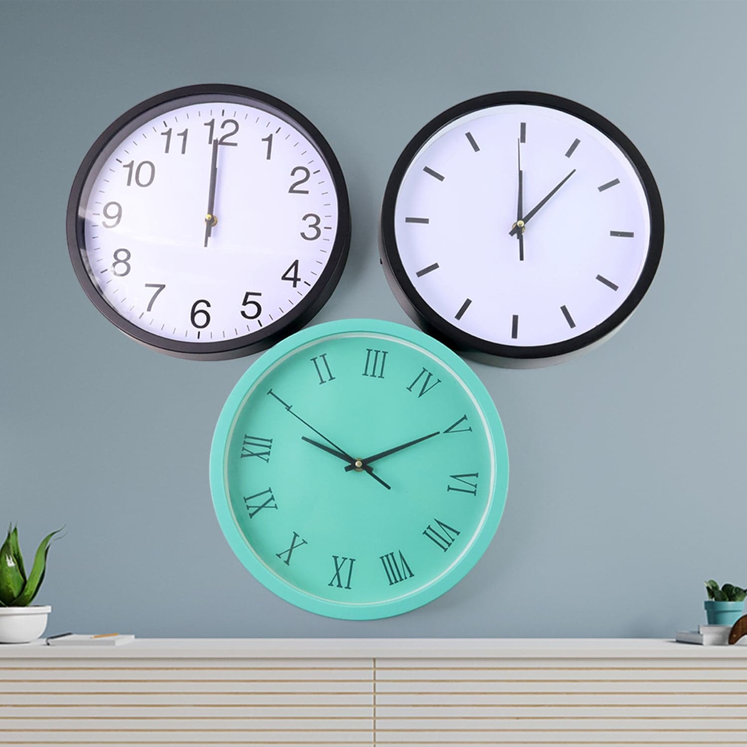 Mix Des Classic Wall Clock 1Pc thumbnail 6