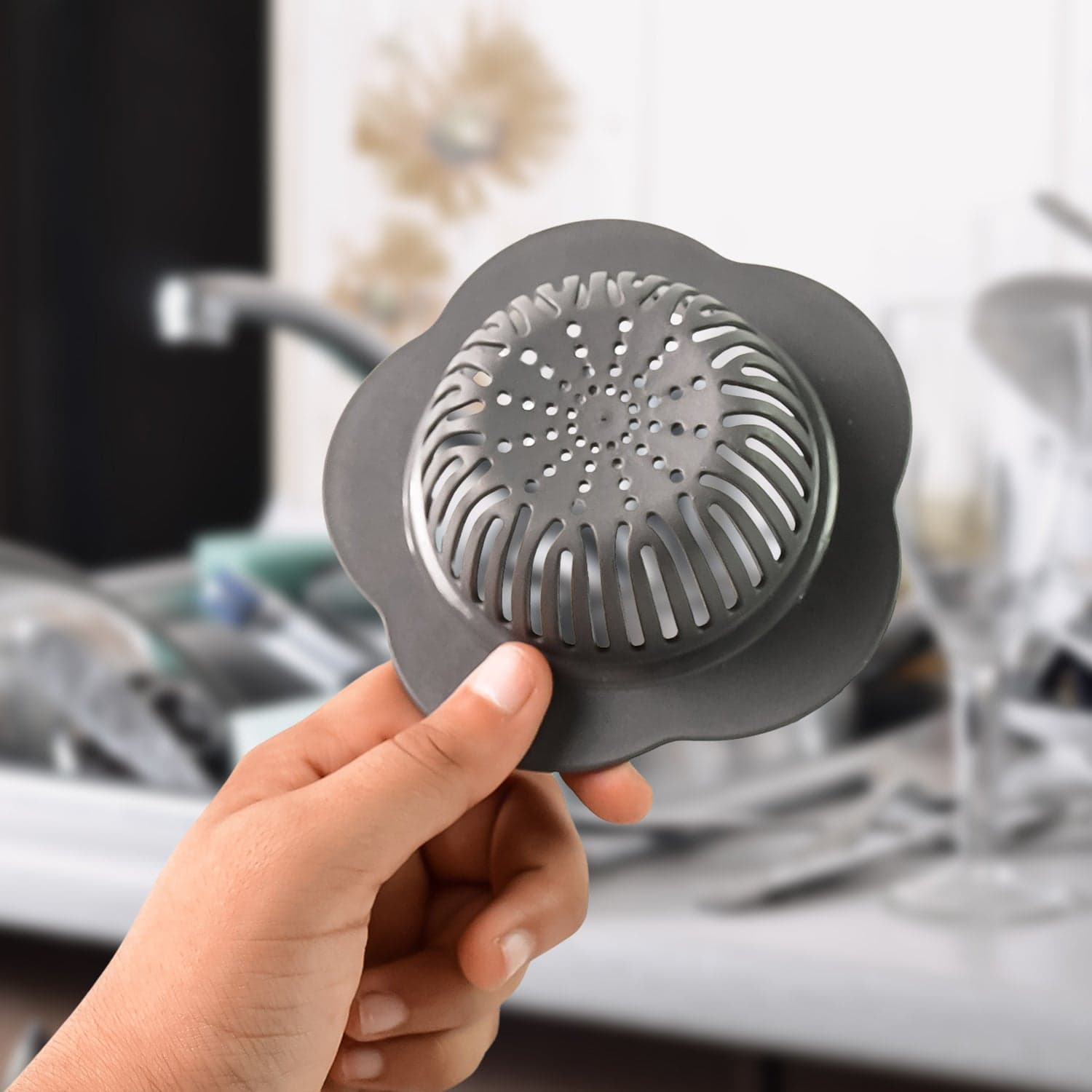 1 Pc Durable Plastic Sink Strainer 1 Pc thumbnail 5