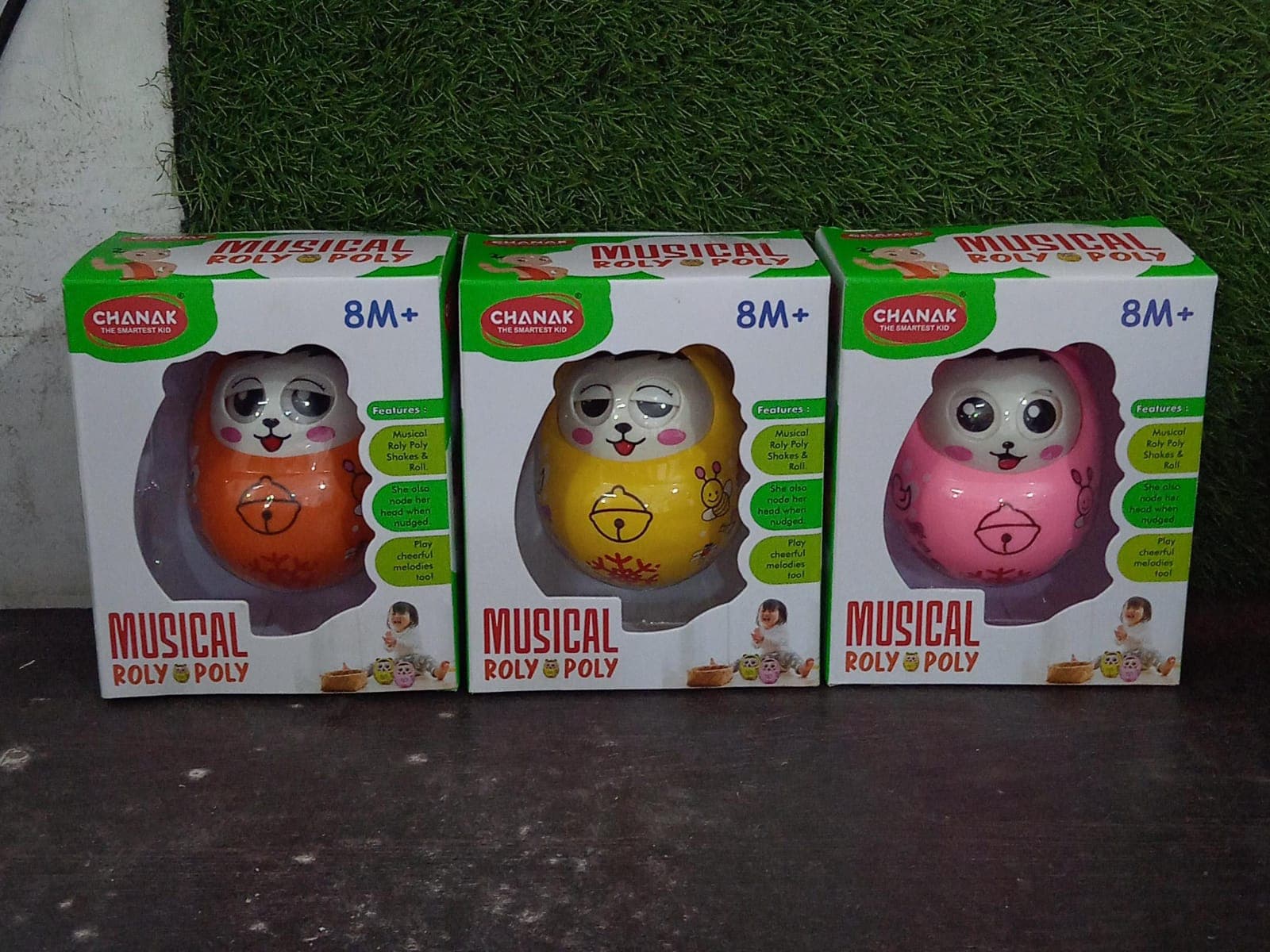 Musical Roly Poly Toys For Baby | Push And Shake Wobbling Toy With Music | Tumbler Doll Toy For Babies | Sound Balancing Doll Toys For Baby Boys thumbnail 7
