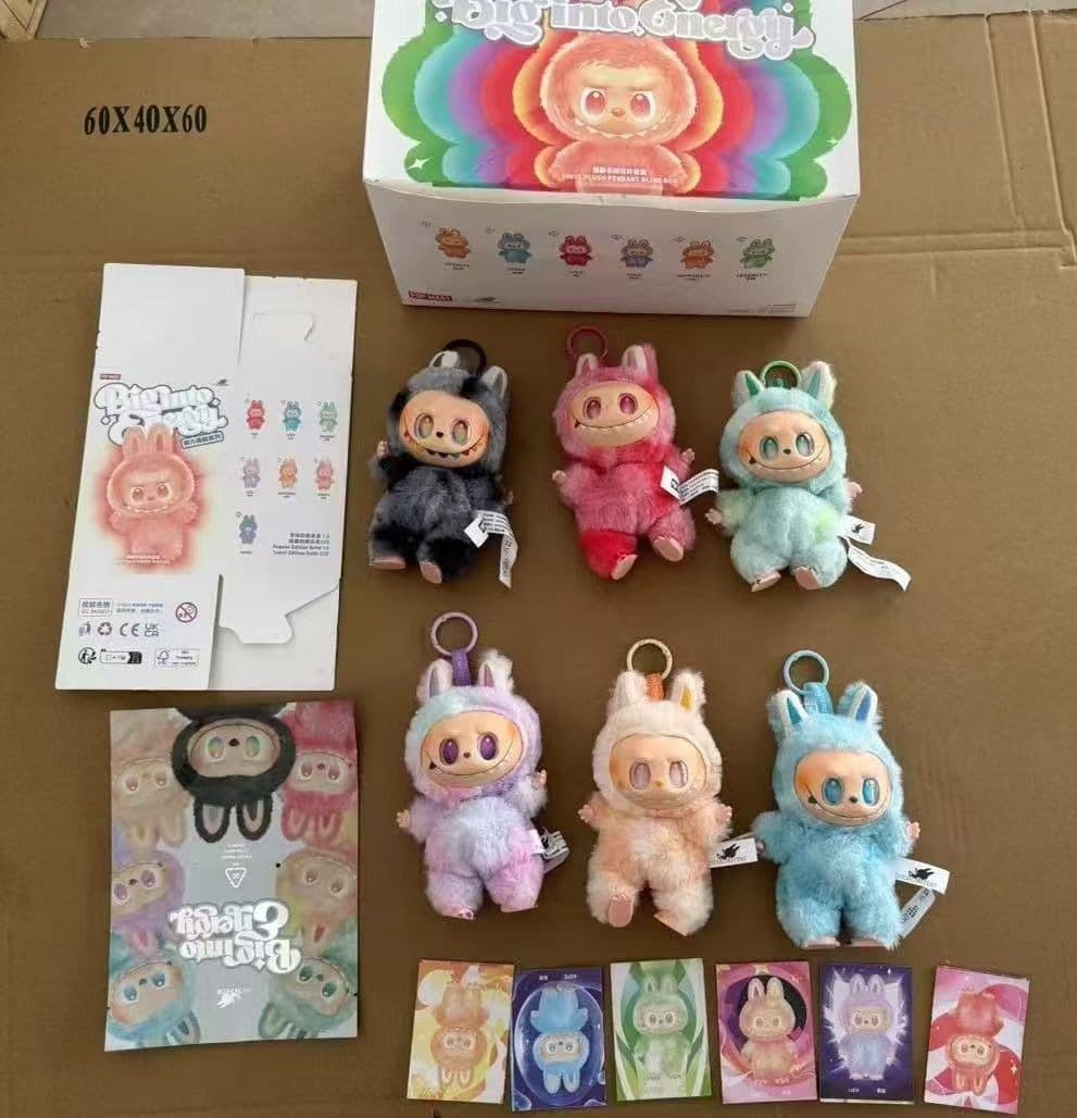 Plush Toy Cartoon Keychain With Hook thumbnail 10