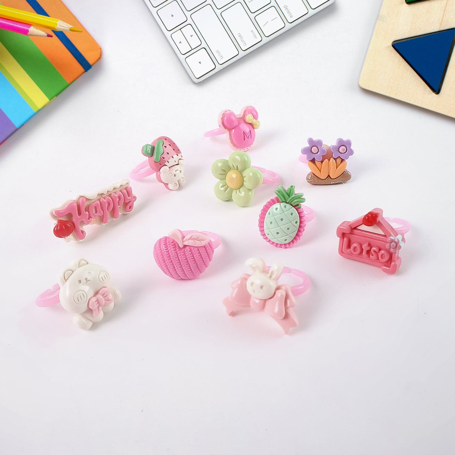 Kids Decorative Playfull Rings thumbnail 5