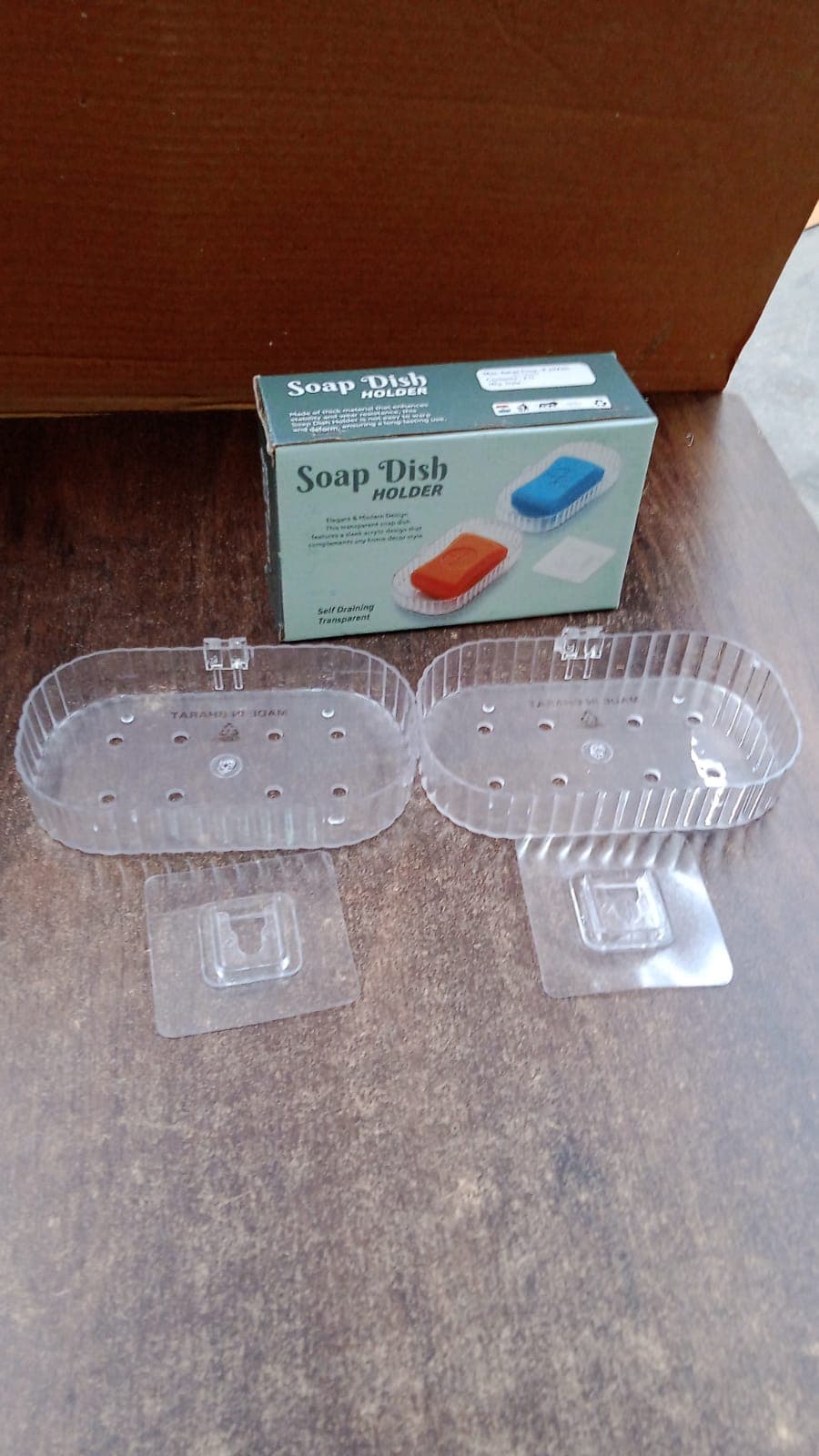 Adhesive Wall Soap Holder 2Pc thumbnail 6