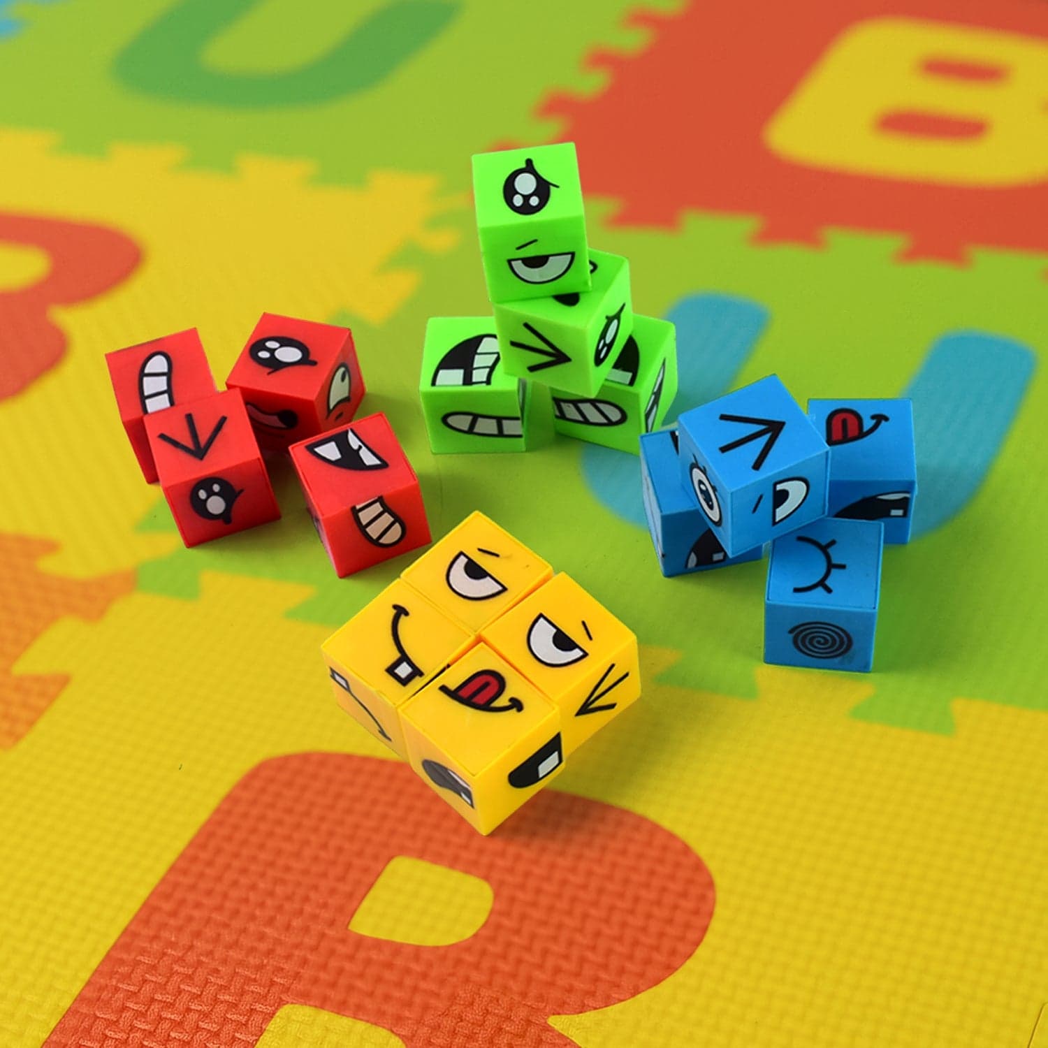 Emotion Puzzle Cube Toy Set thumbnail 5