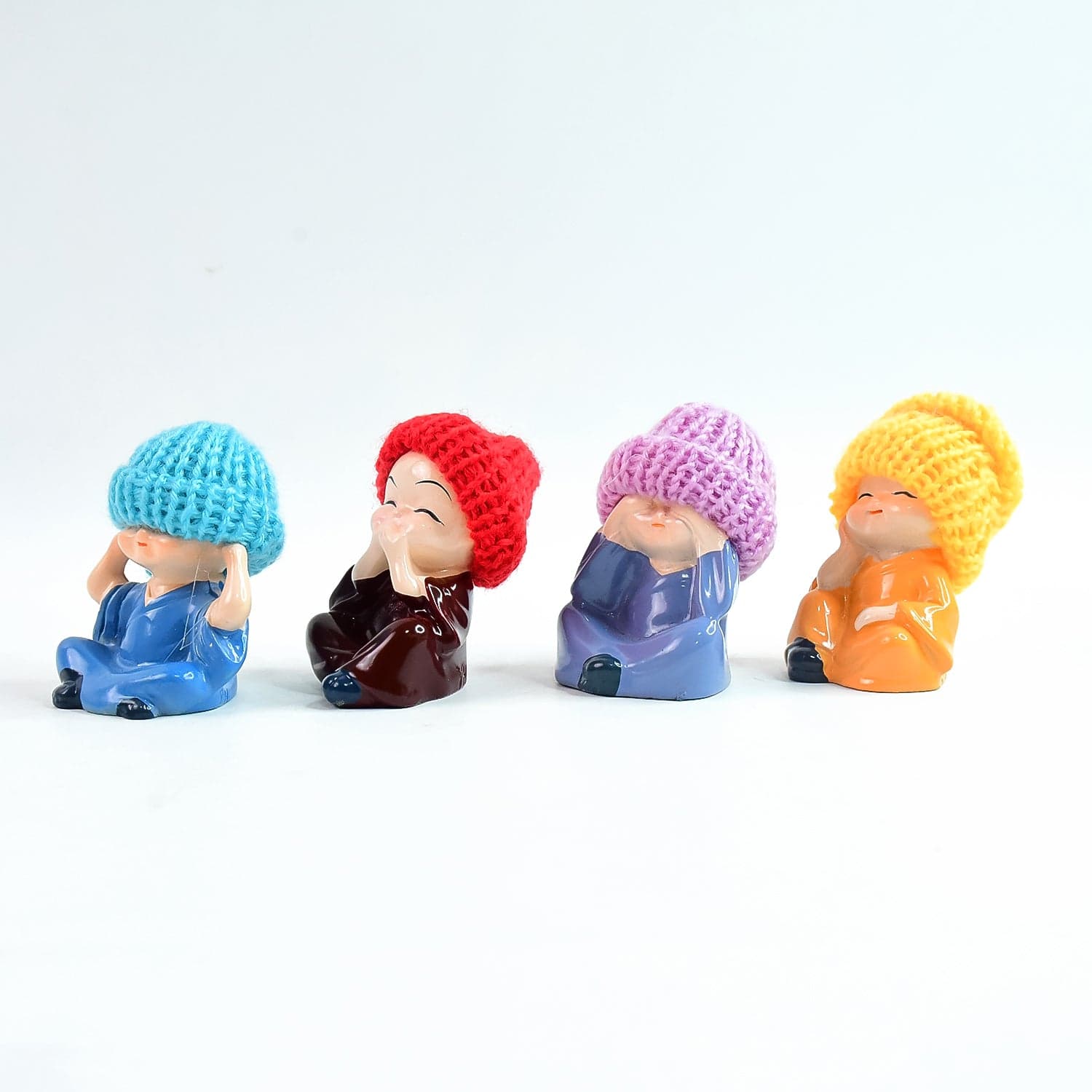 Showpiece Decorative Buddha 4Pc thumbnail 4