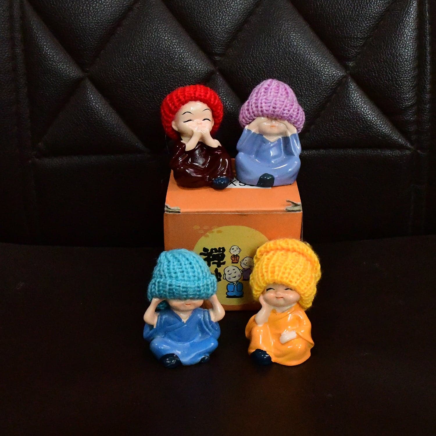 Showpiece Decorative Buddha 4Pc thumbnail 6