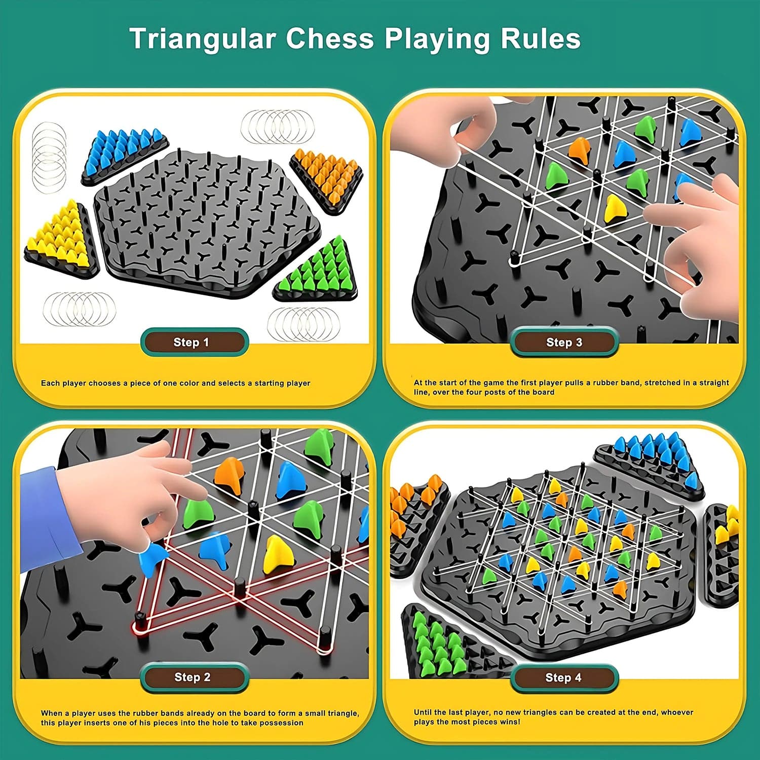 Triangle Puzzle Board Game thumbnail 6