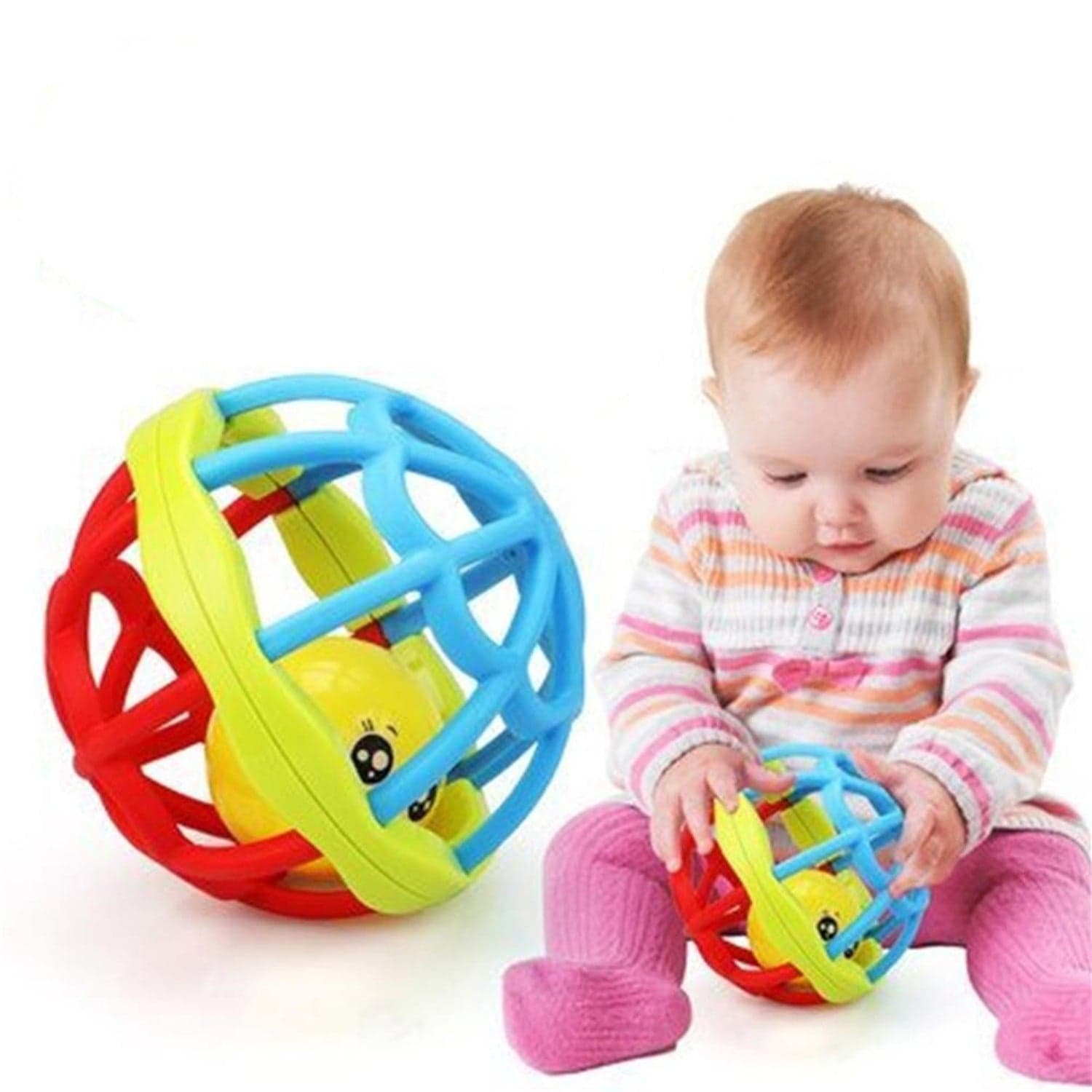 AT39 3Pc Rattles Baby Toy and game for kids and babies for playing and enjoying purposes. thumbnail 5