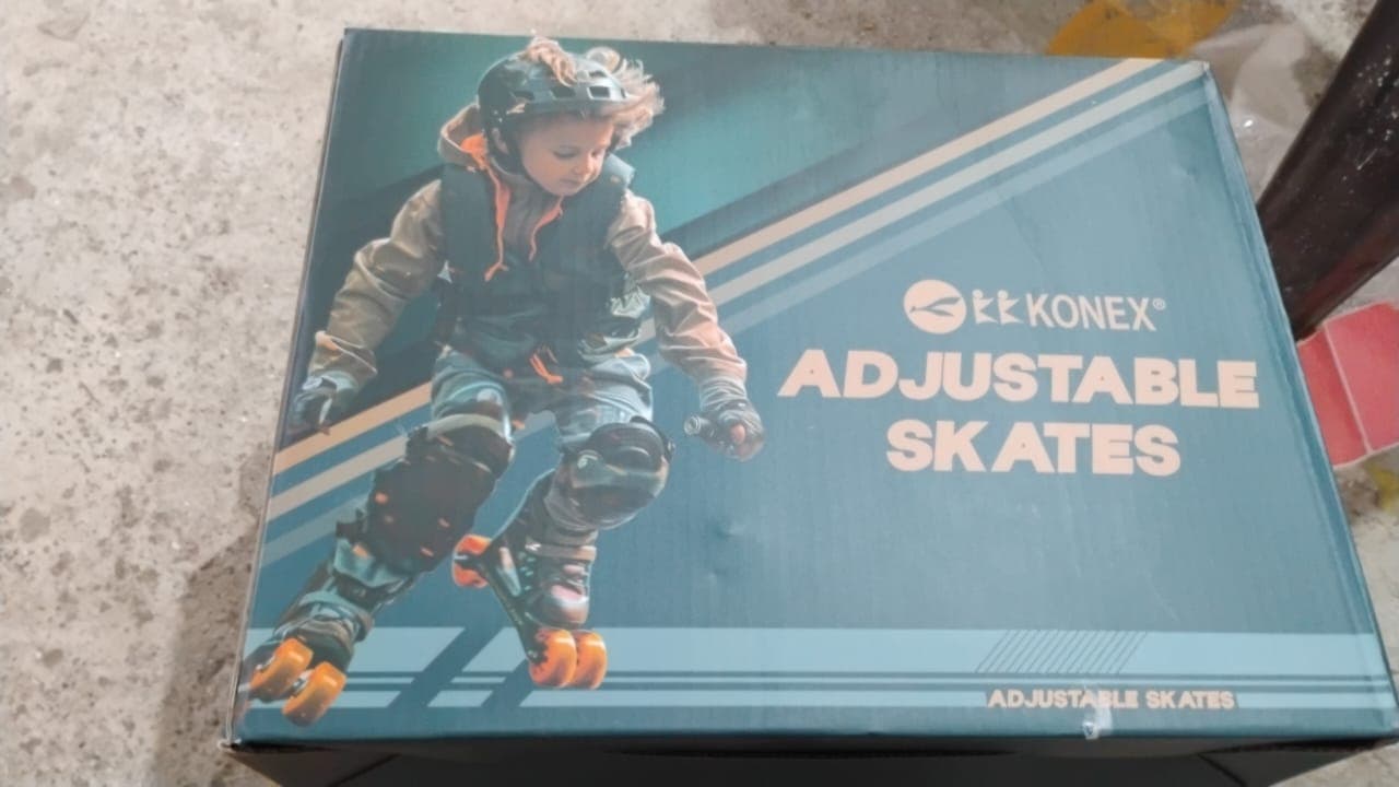 Adjustable Quad Roller Skates For Kids 1 Pair thumbnail 7