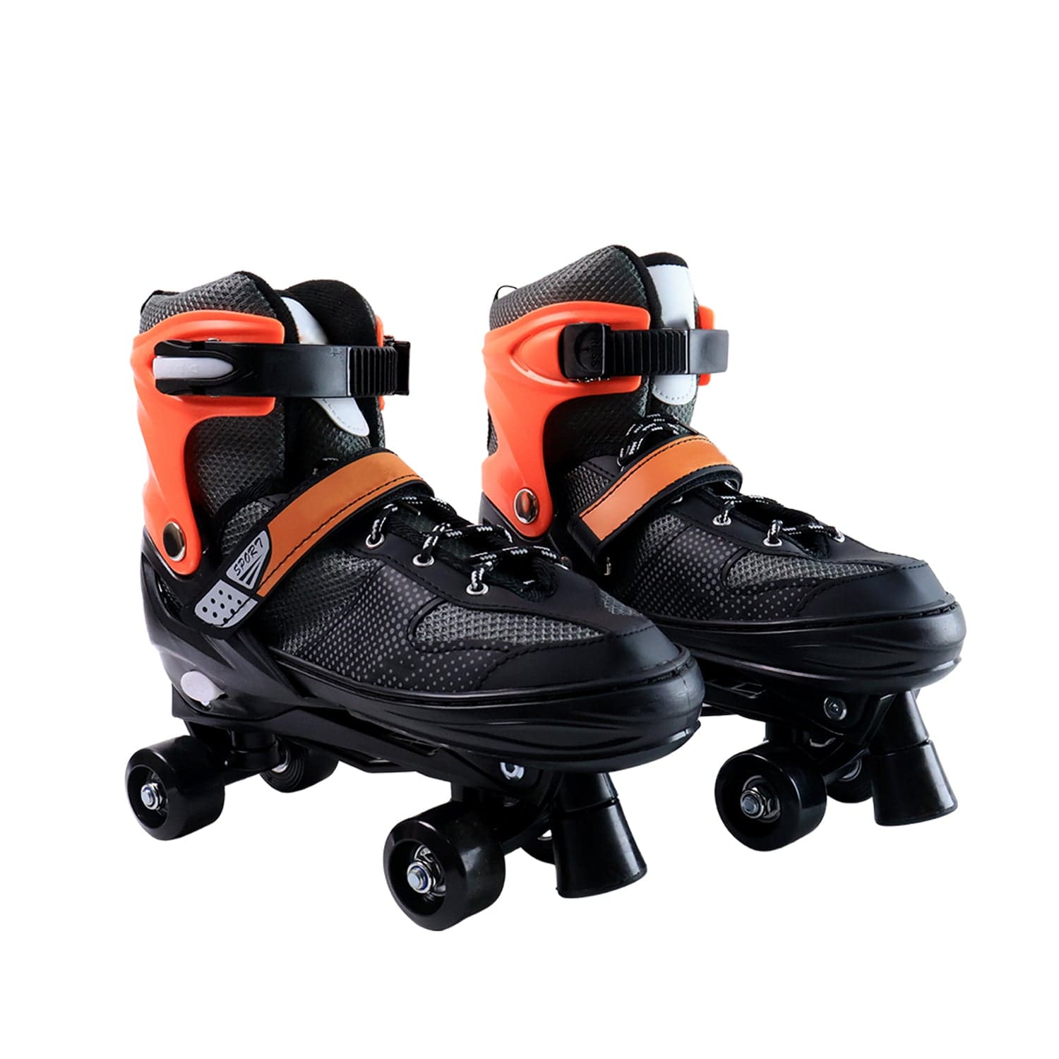 Adjustable Quad Roller Skates For Kids Xl 1 Pair thumbnail 4