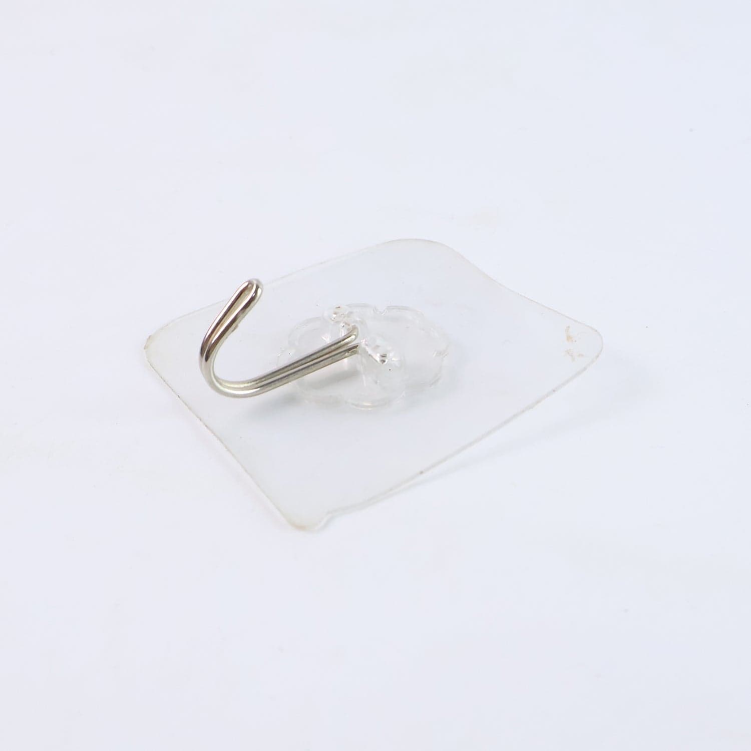 Self Adhesive Transparent Wall Hook 1 Pc thumbnail 4