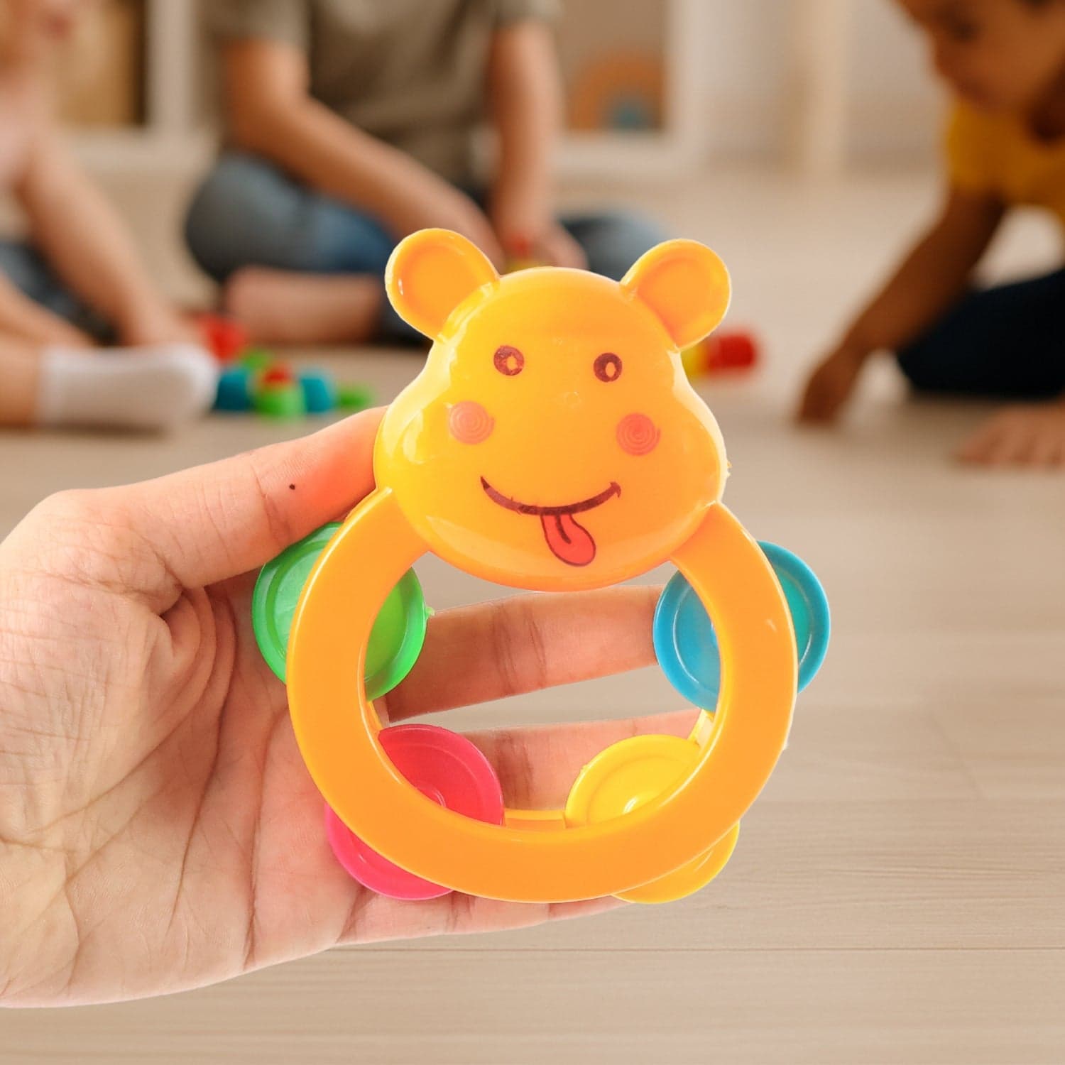 Baby Rattle Toy Collection For Infants 8 Pcs Set thumbnail 2