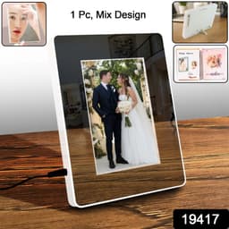 Led Magic Mirror Photo Frame 1Pc