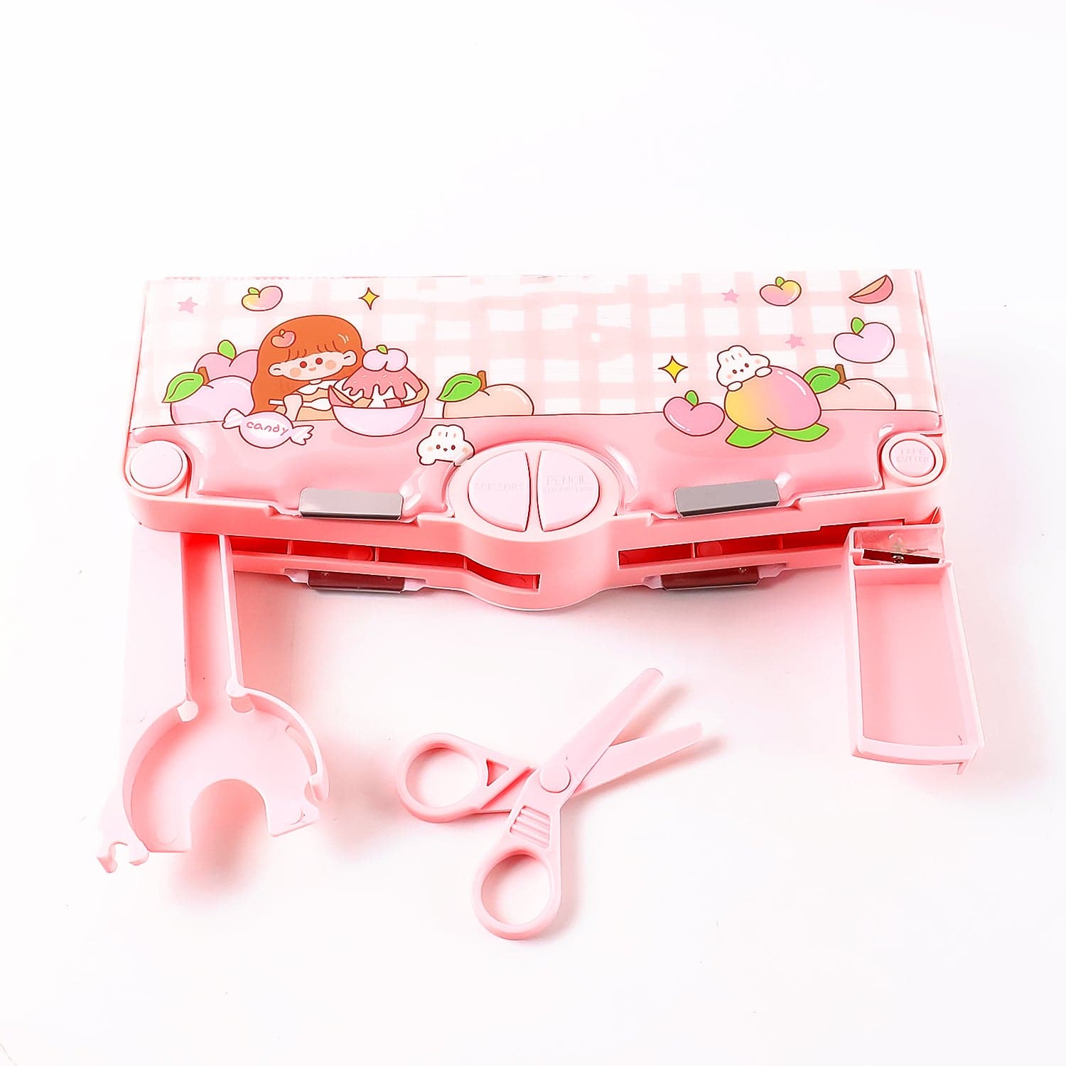 Multifunctional Cartoon Pencil Box 1 Pc thumbnail 4