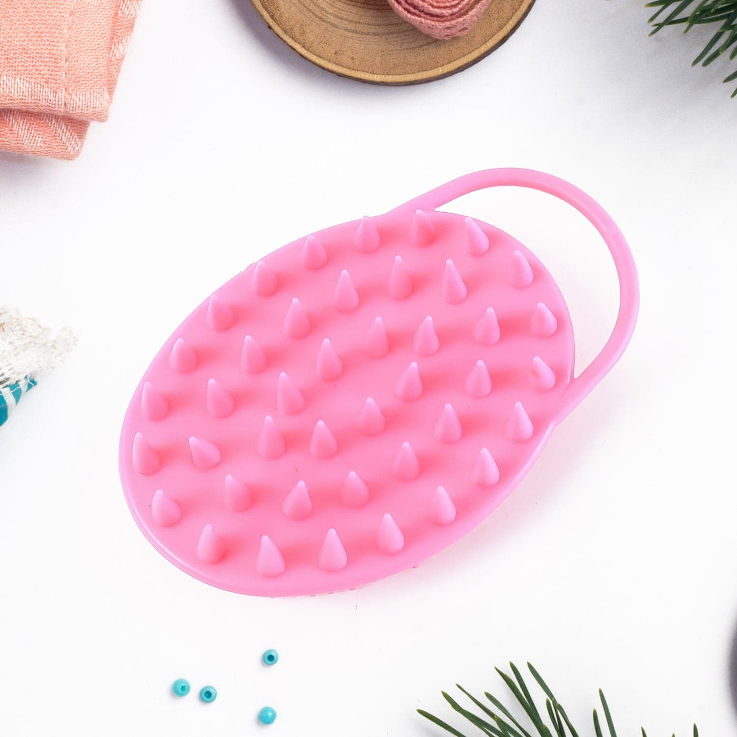 2 In 1 Silicone Soft Bristle Bath Brush thumbnail 3