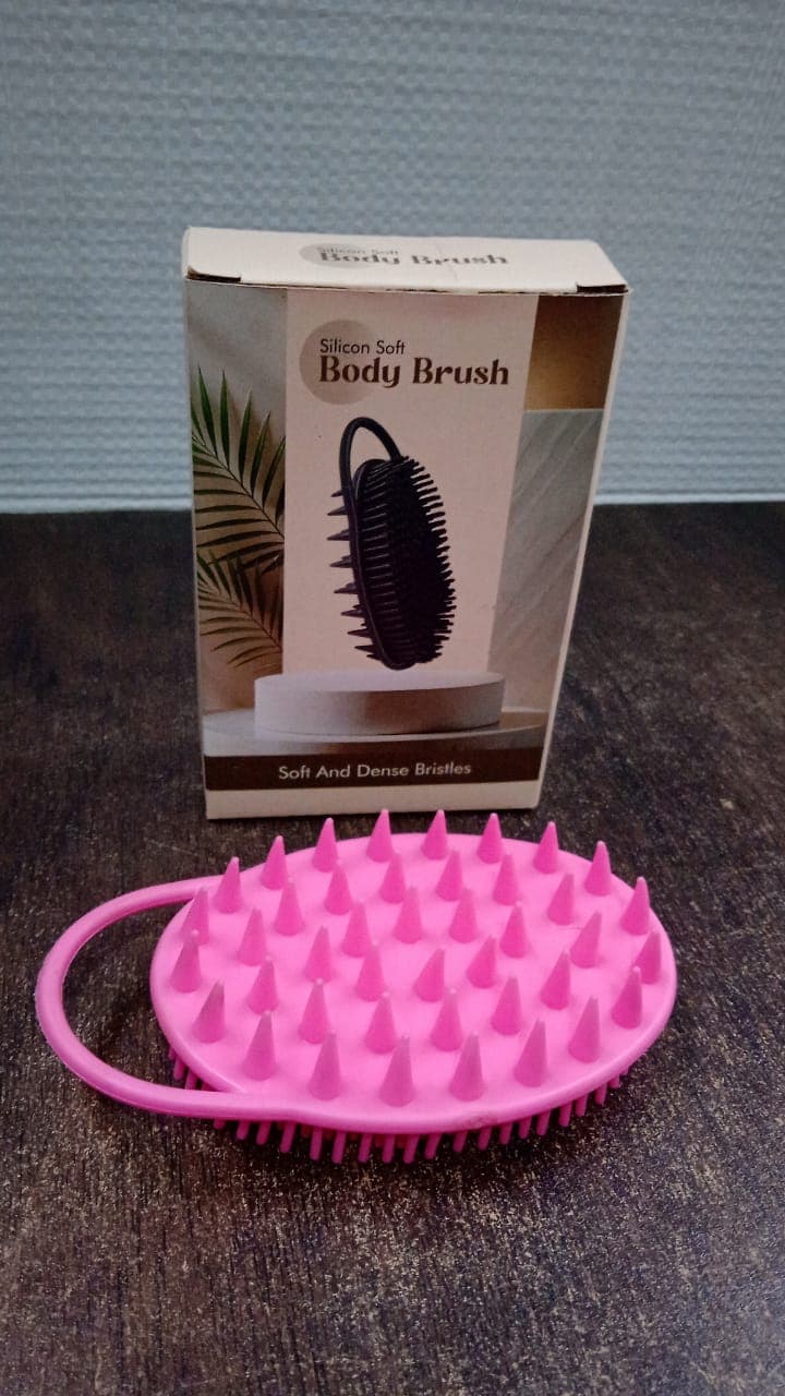 2 In 1 Silicone Soft Bristle Bath Brush thumbnail 6