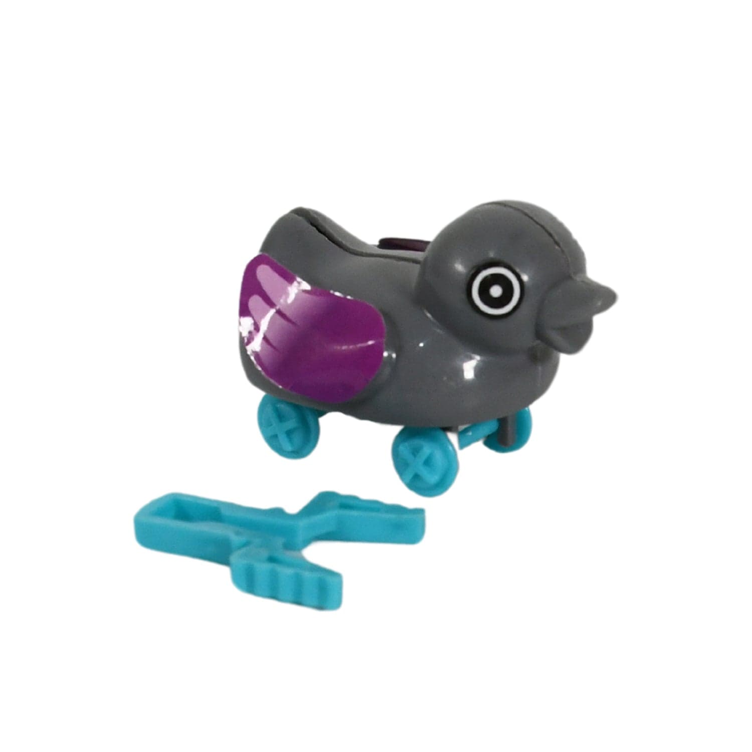 Small push back duck toy, Ejectable spring tail duck, Small DIY duck Toy thumbnail 5