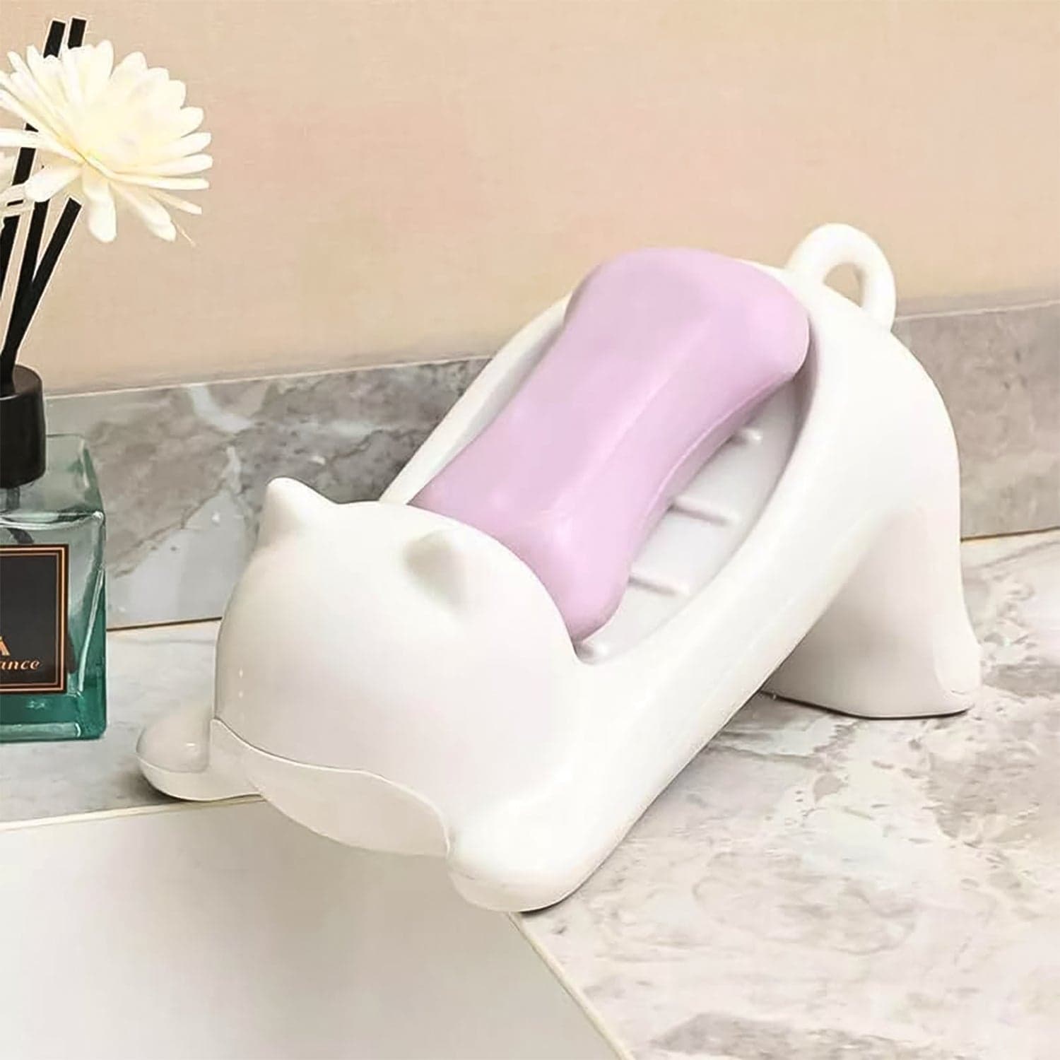 Cartoon Animal Shape Soap Dish Holder 1 Pc thumbnail 2