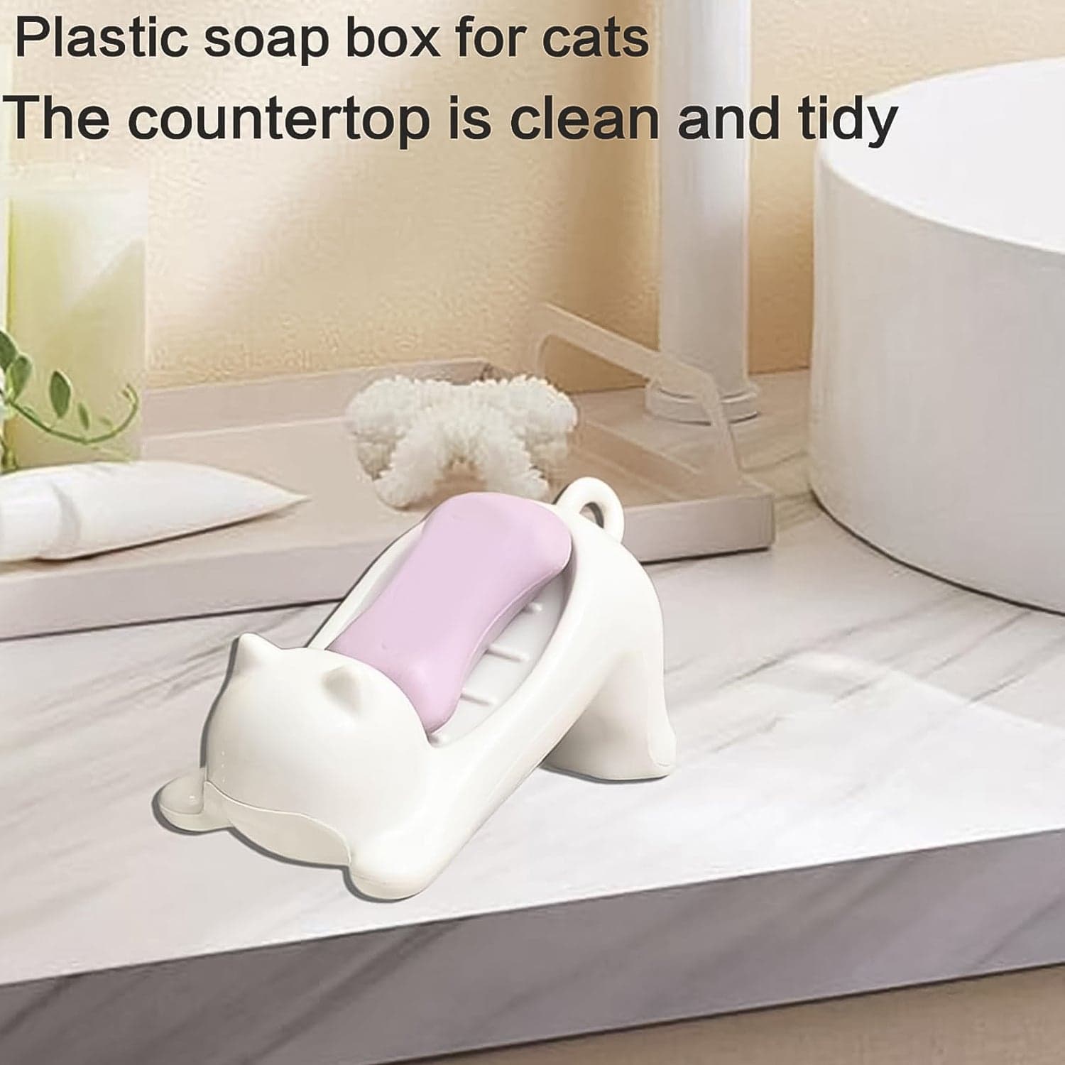 Cartoon Animal Shape Soap Dish Holder 1 Pc thumbnail 6