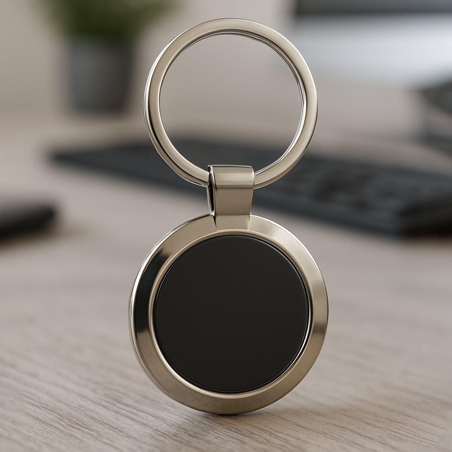 19444 Round Shape Metal Keychain 1Pc thumbnail 5