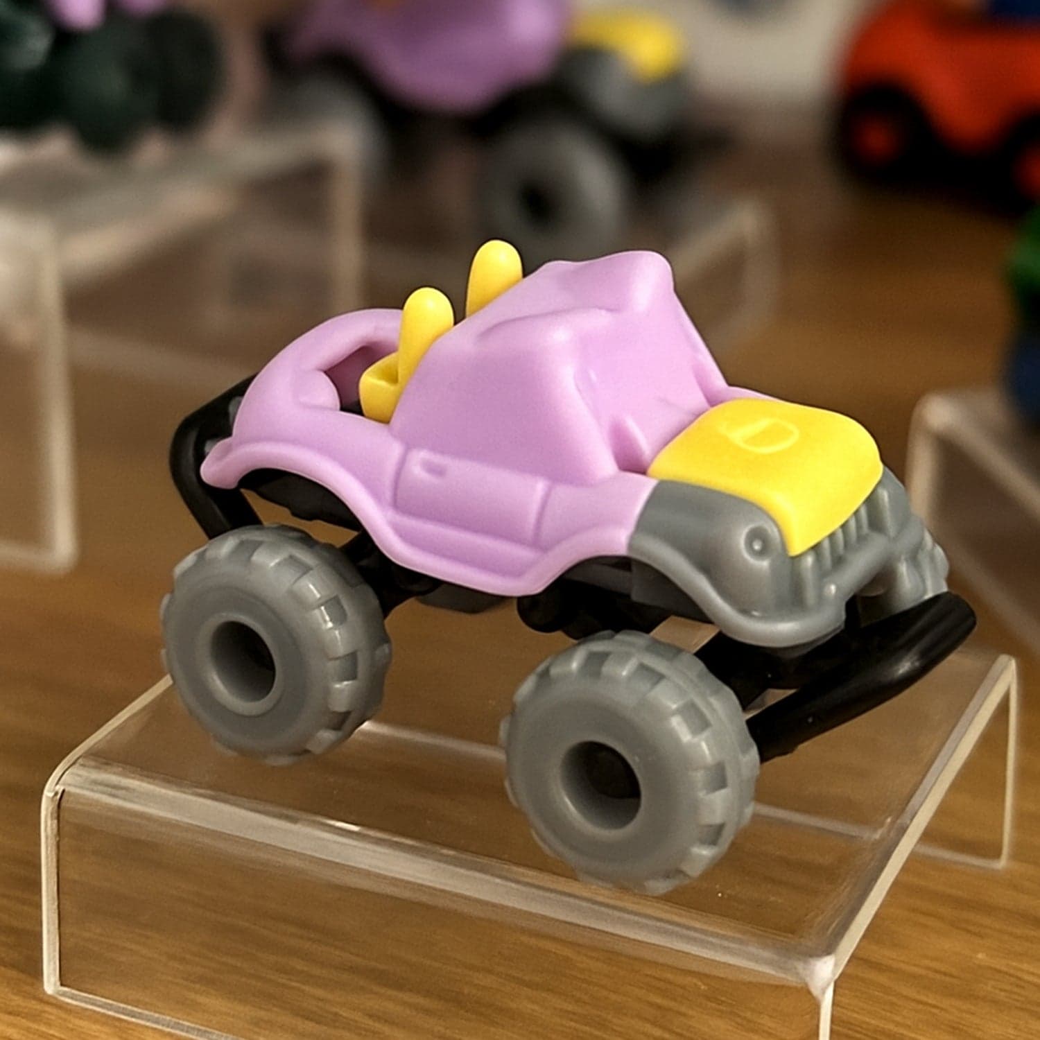 Mini Monster Trucks Friction Powered Cars for Kids Big Plastic Tires Baby Boys Super Cars Blaze Truck for Kids Gifts Toys thumbnail 1